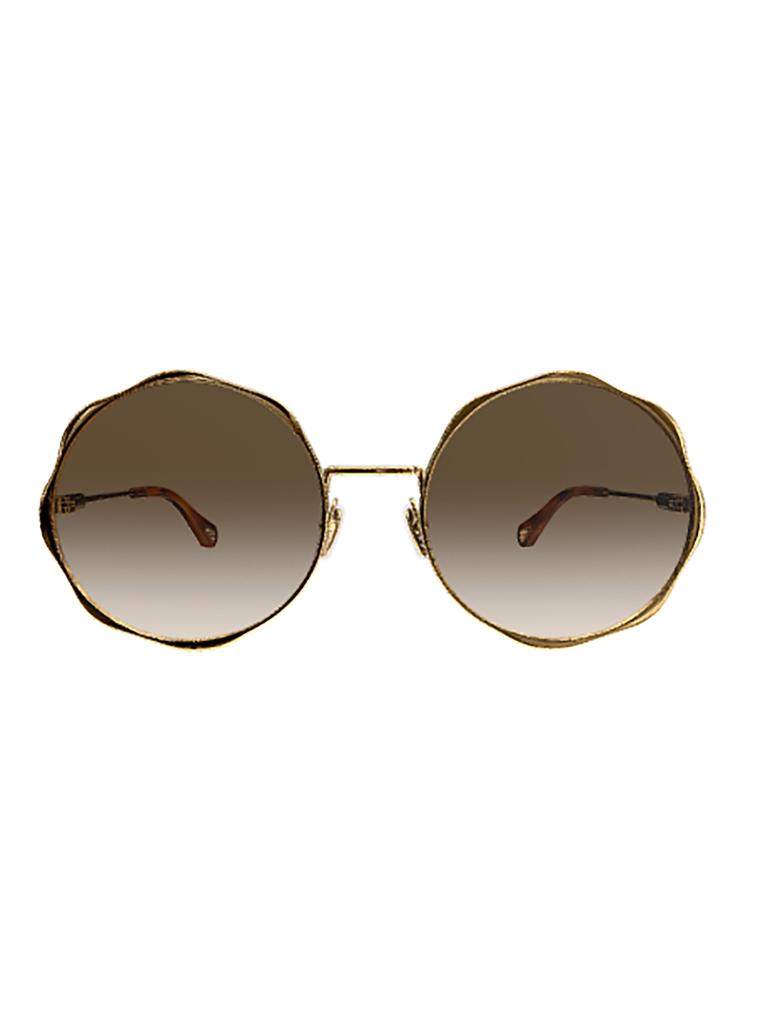 CHLOÉ Sleek Metal Sunglasses with Comfort Fit - 140mm Temple