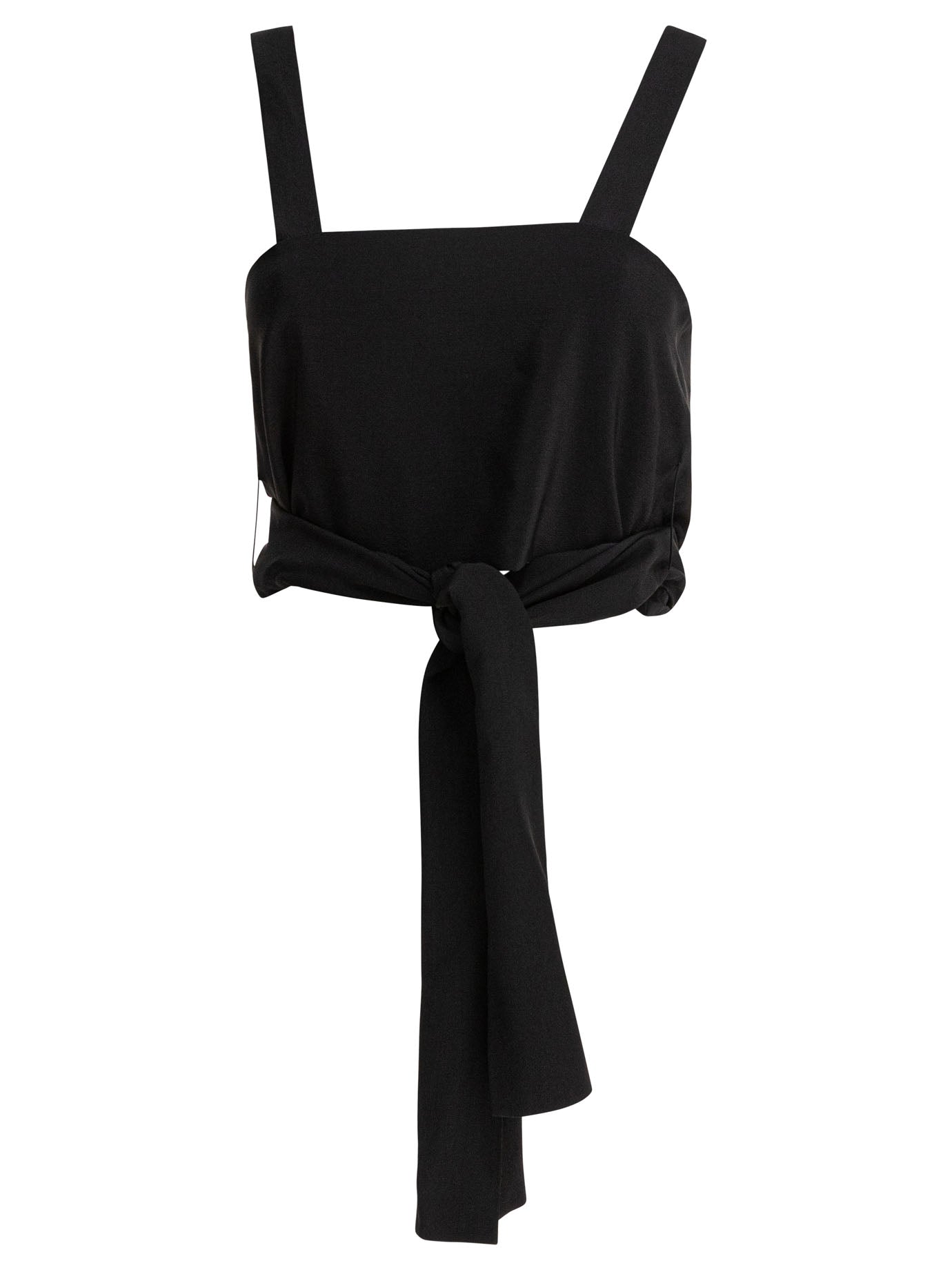 CHLOÉ Cropped Camisole with Knotted Ribbons