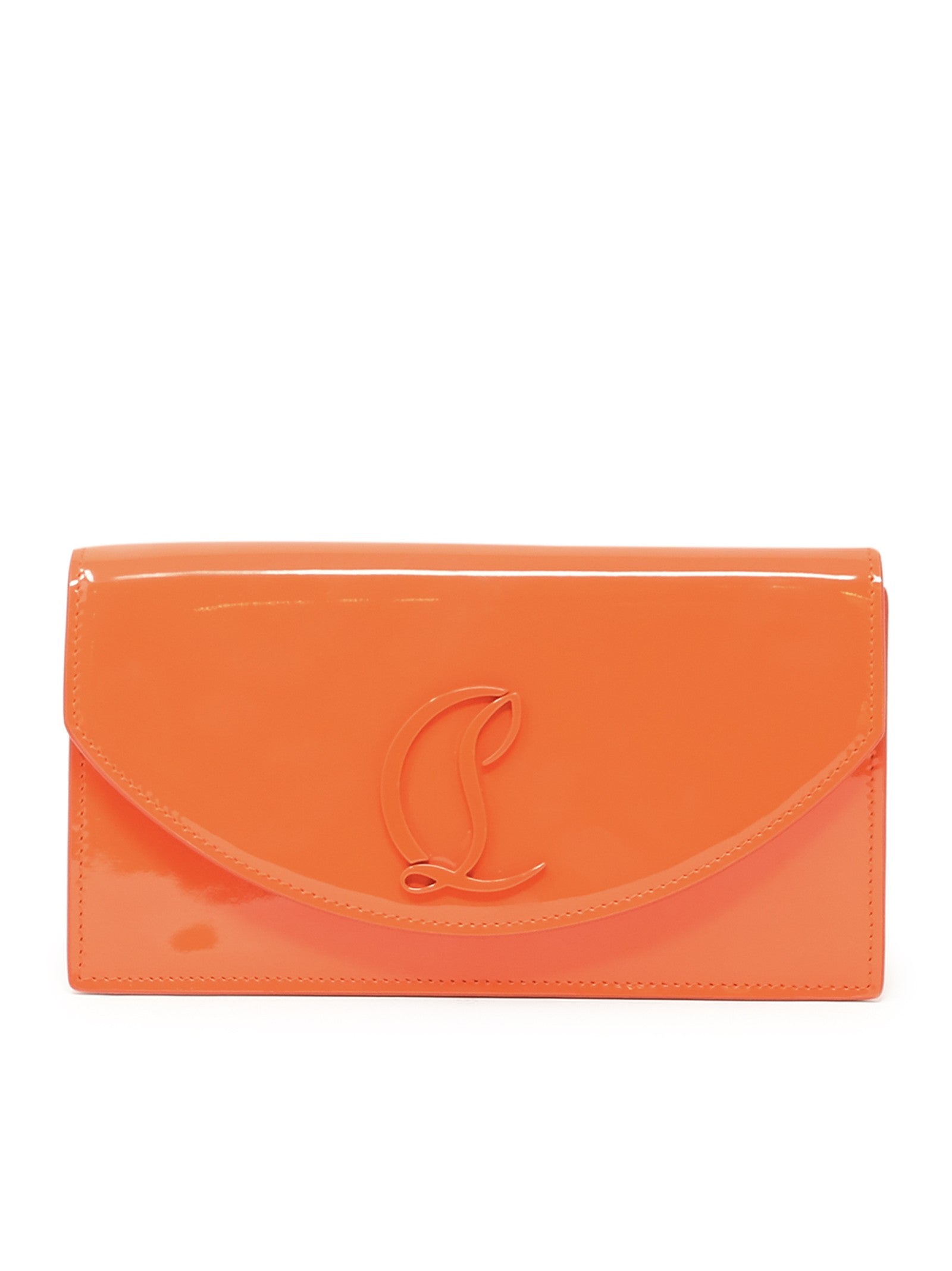 CHRISTIAN LOUBOUTIN Chic Patent Mini Clutch