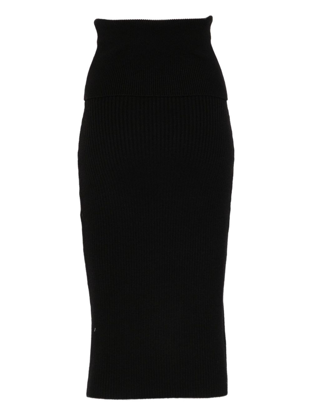 IRO Ribbed Knit Mid-Length Skirt