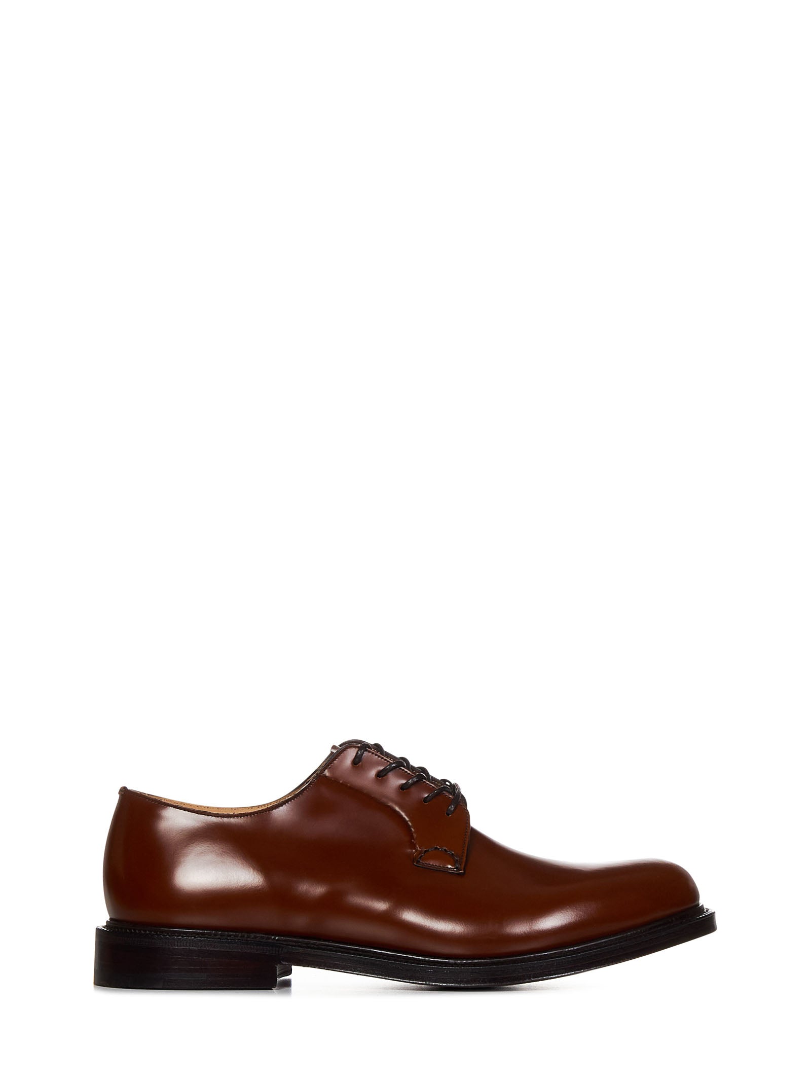 CHURCH'S Elegant Lace-Up Derby Flat Shoes for Men