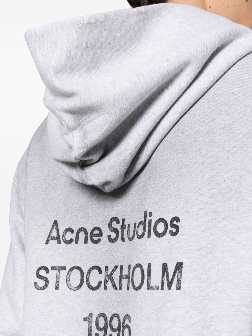 ACNE STUDIOS Cotton Blend Slouchy Hoodie for Women - Standard Men's Sizing