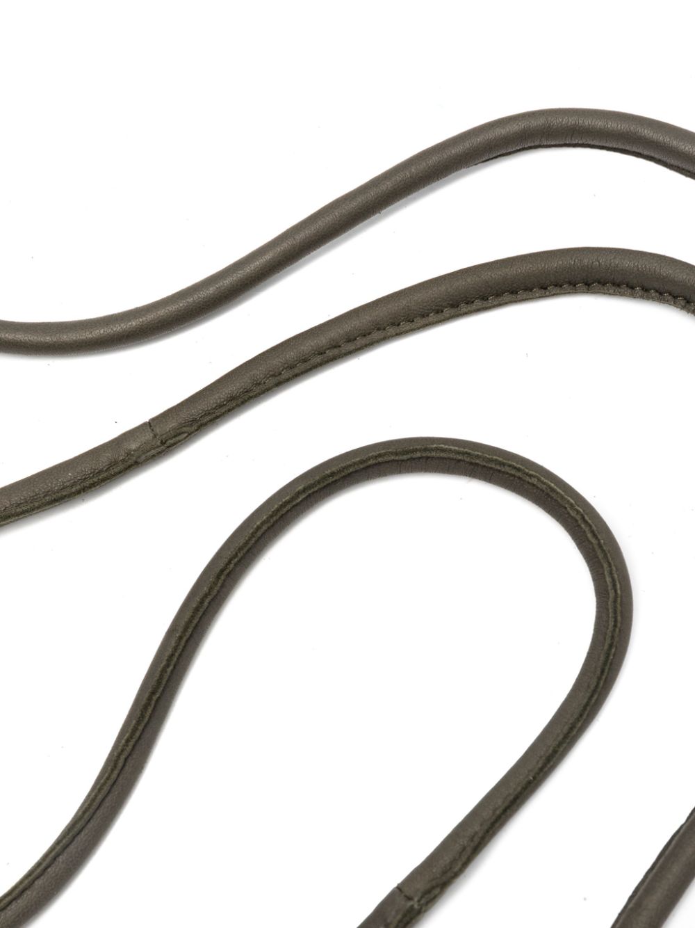 FURLING BY GIANI Leather Padded Design Self-Tie Fastening Belt