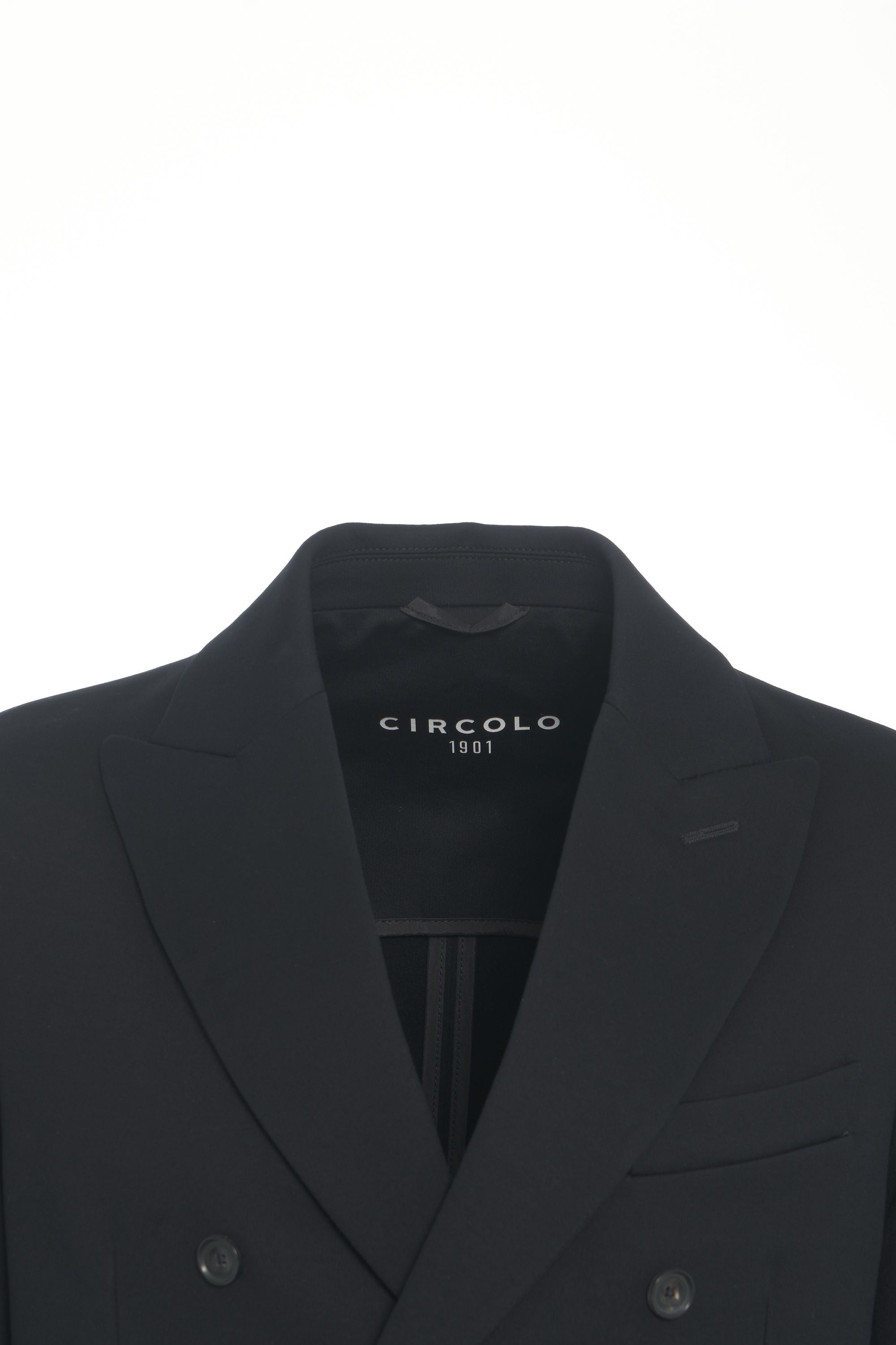 CIRCOLO 1901 Double-Breasted Knit Blazer