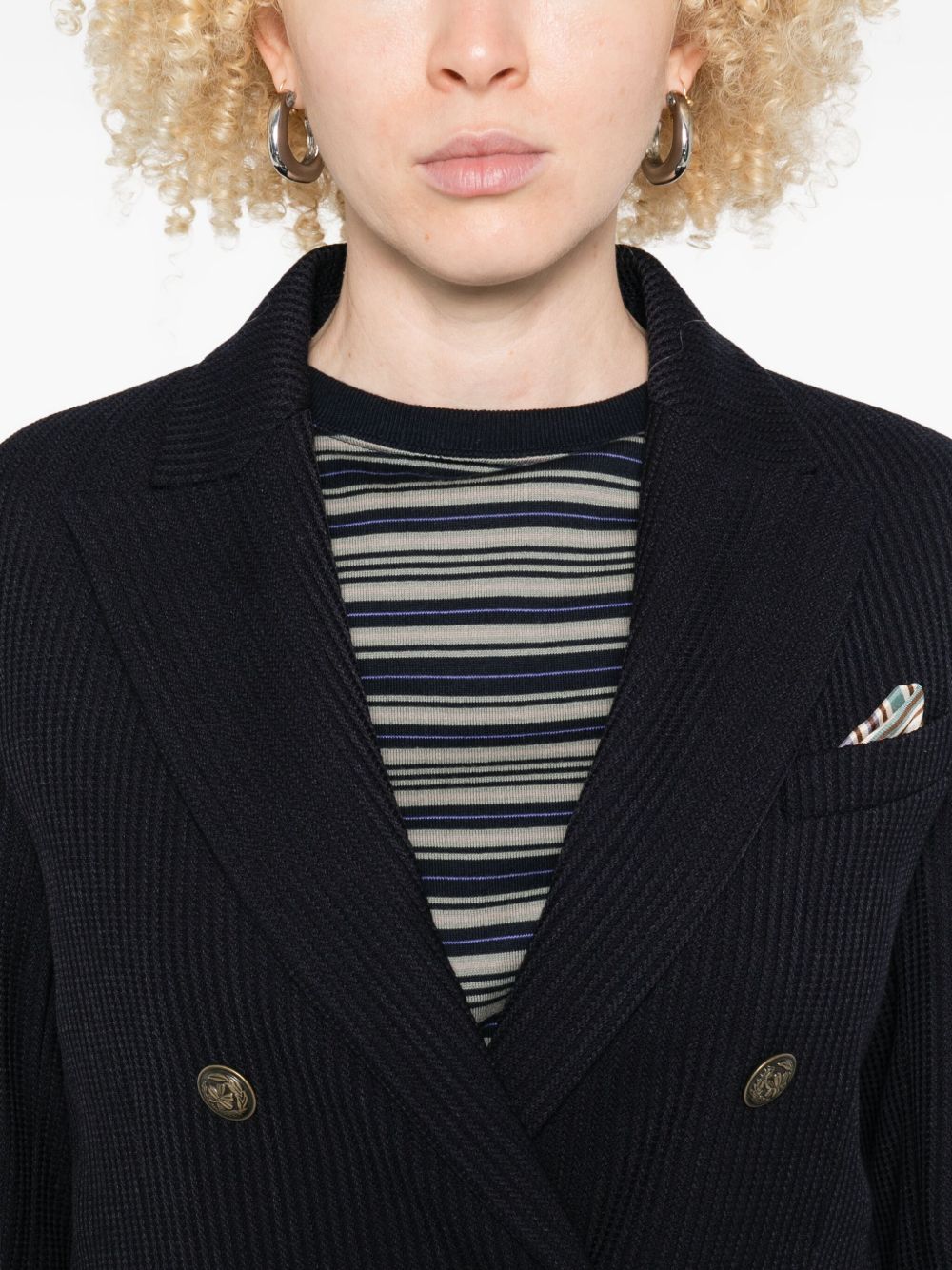 CIRCOLO 1901 Elegant Women's Jacket - 100% Virgin Wool - Fall Winter 25/26