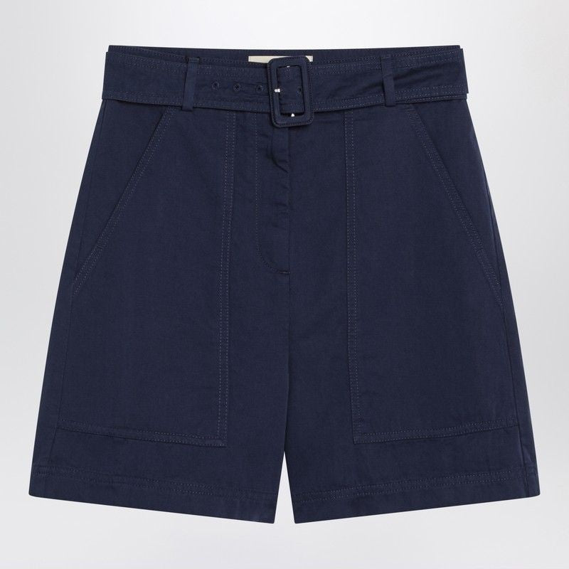 WEEKEND MAX MARA High-Waisted Bermuda Shorts with Cargo Pockets