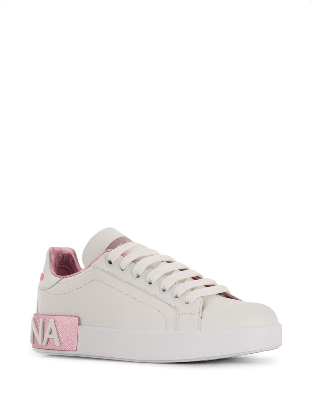DOLCE & GABBANA Premium 100% Leather Sneaker for Women - FW25 Collection