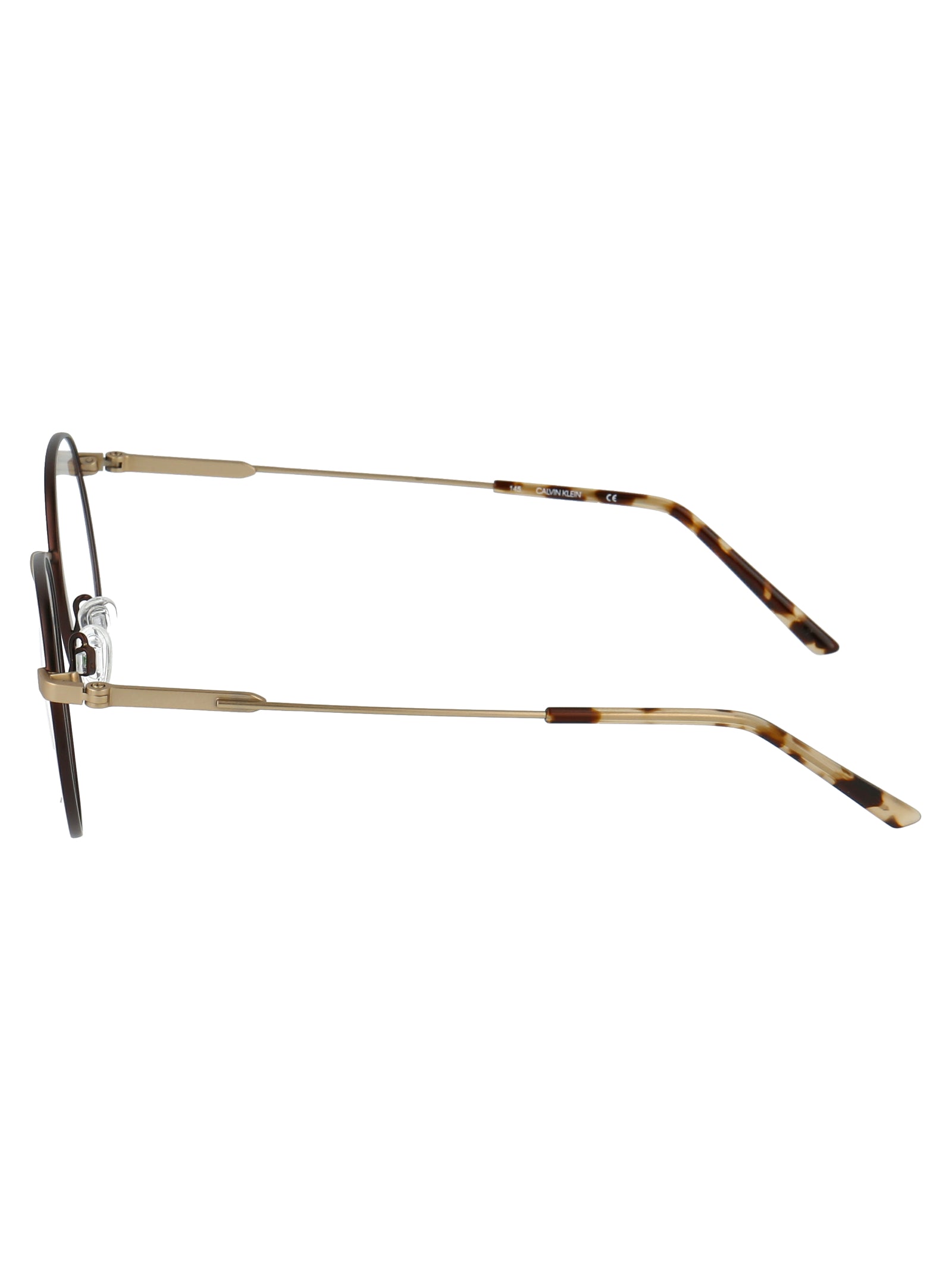 CALVIN KLEIN Havana Metal Optical Glasses for All