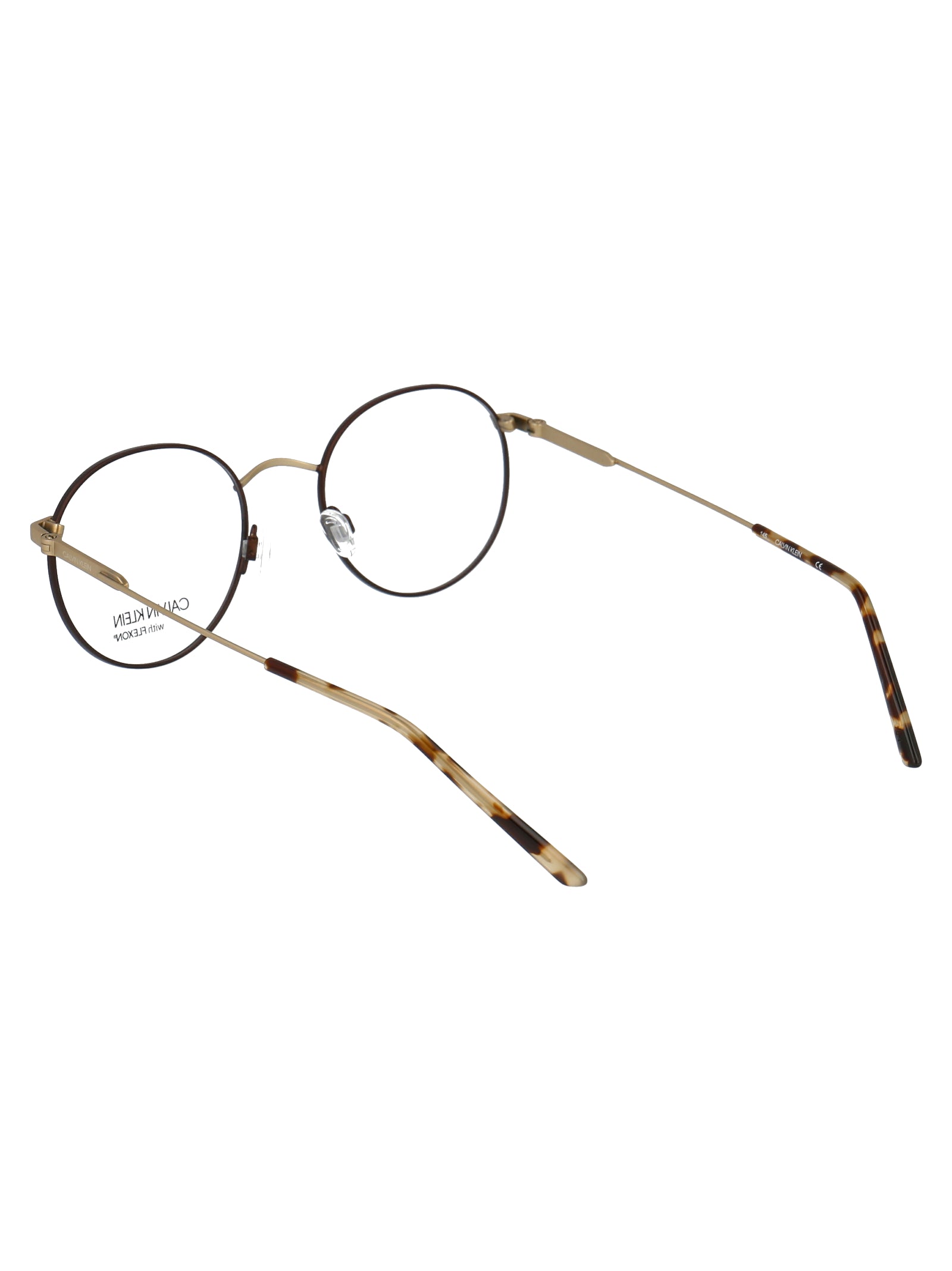 CALVIN KLEIN Havana Metal Optical Glasses for All