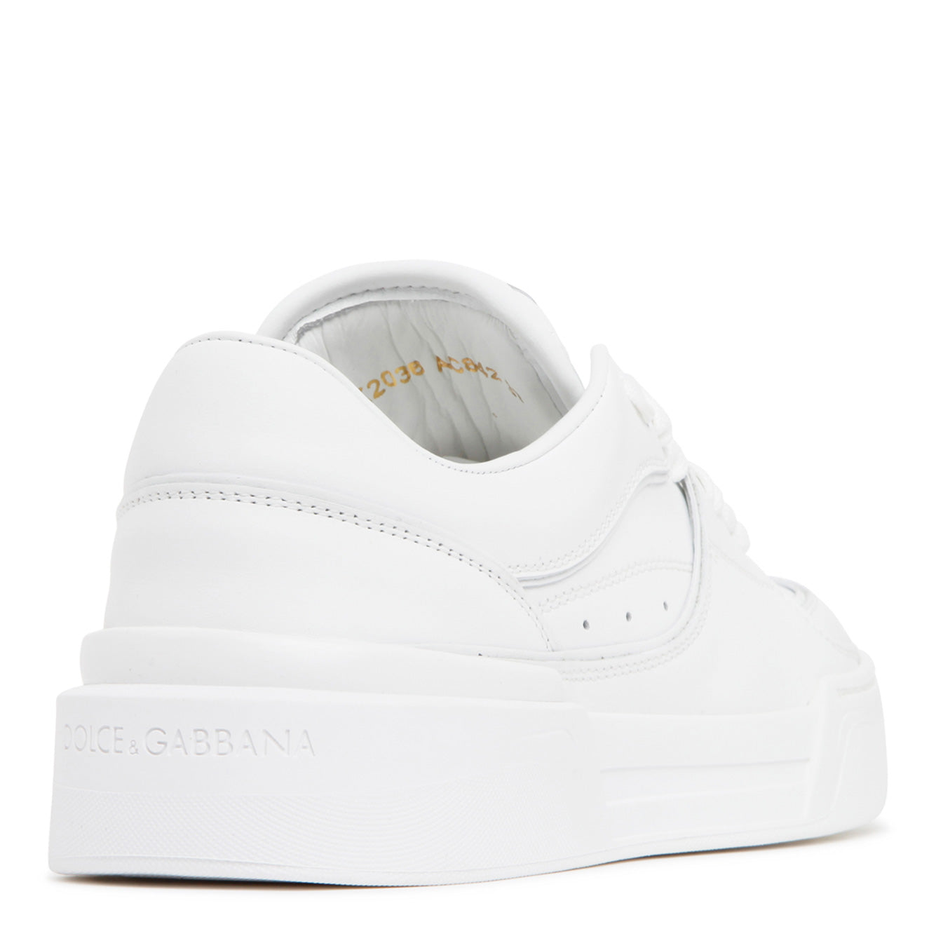 DOLCE & GABBANA Leather Sneakers for Women - FW24 Collection