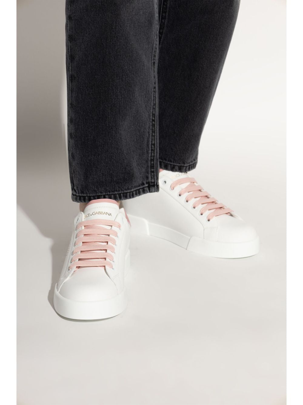 DOLCE & GABBANA DG Logo Women's Sneakers - FW24 Collection