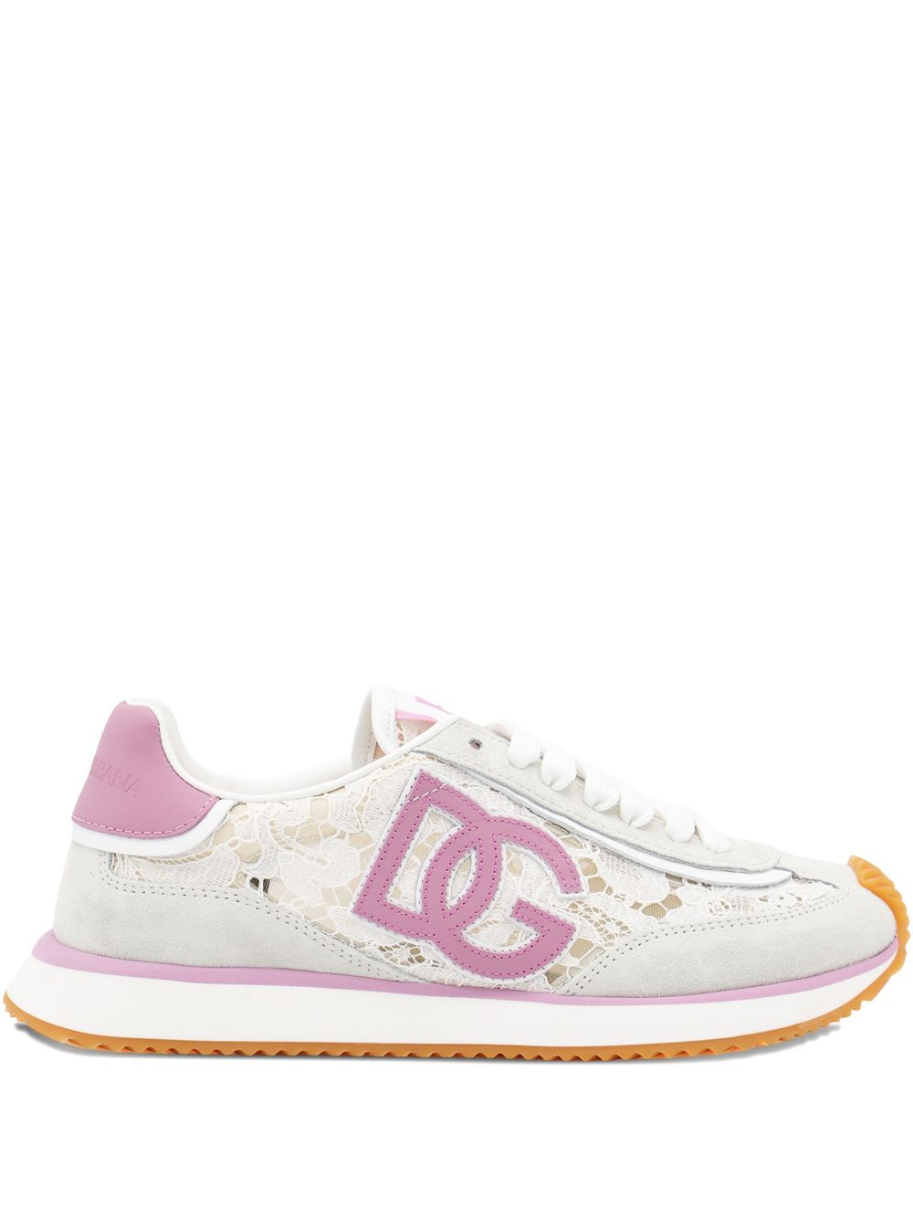 DOLCE & GABBANA Cushion Lace-Up Sneakers for Women