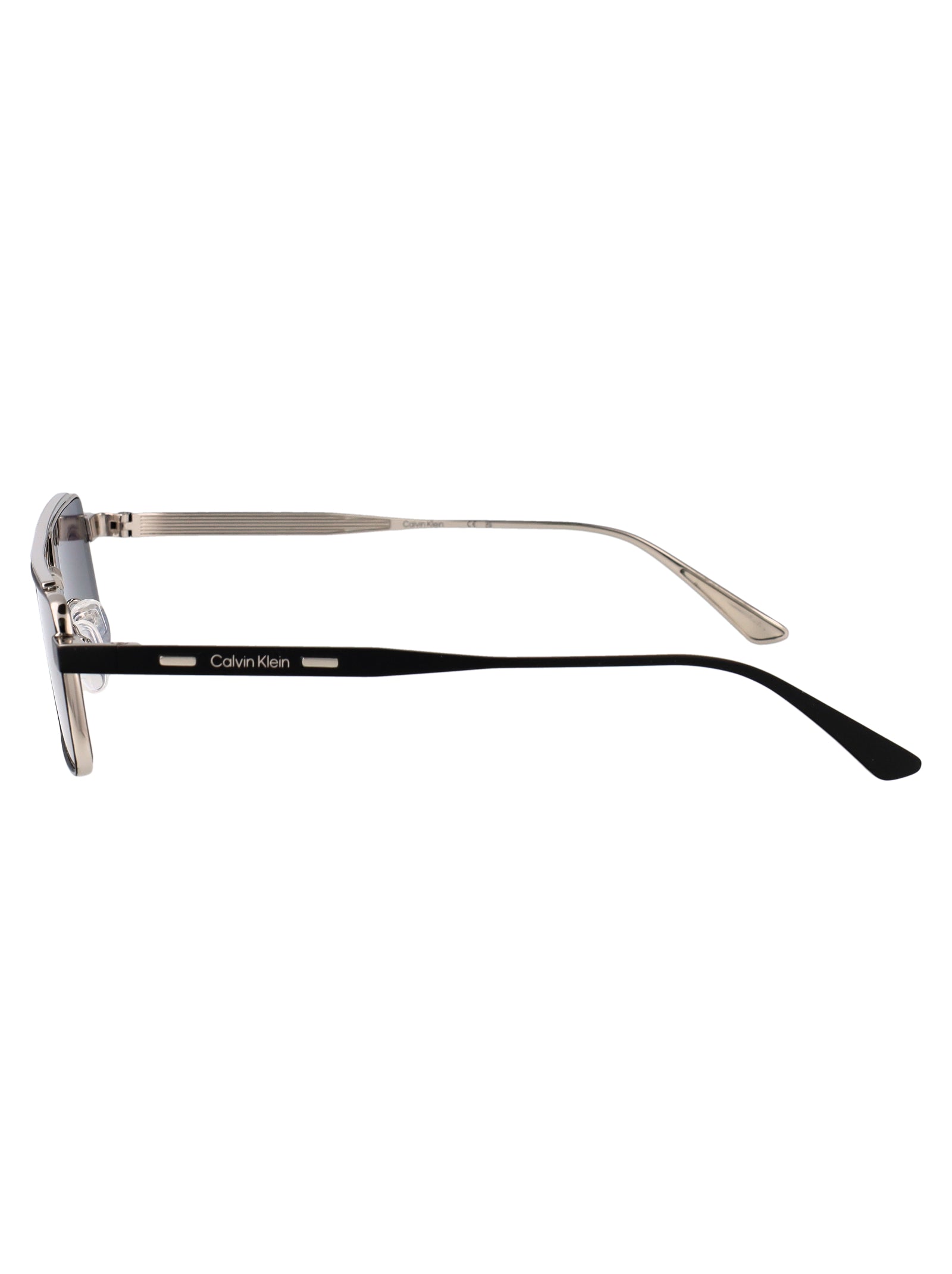 CALVIN KLEIN Sleek Metal Sunglasses