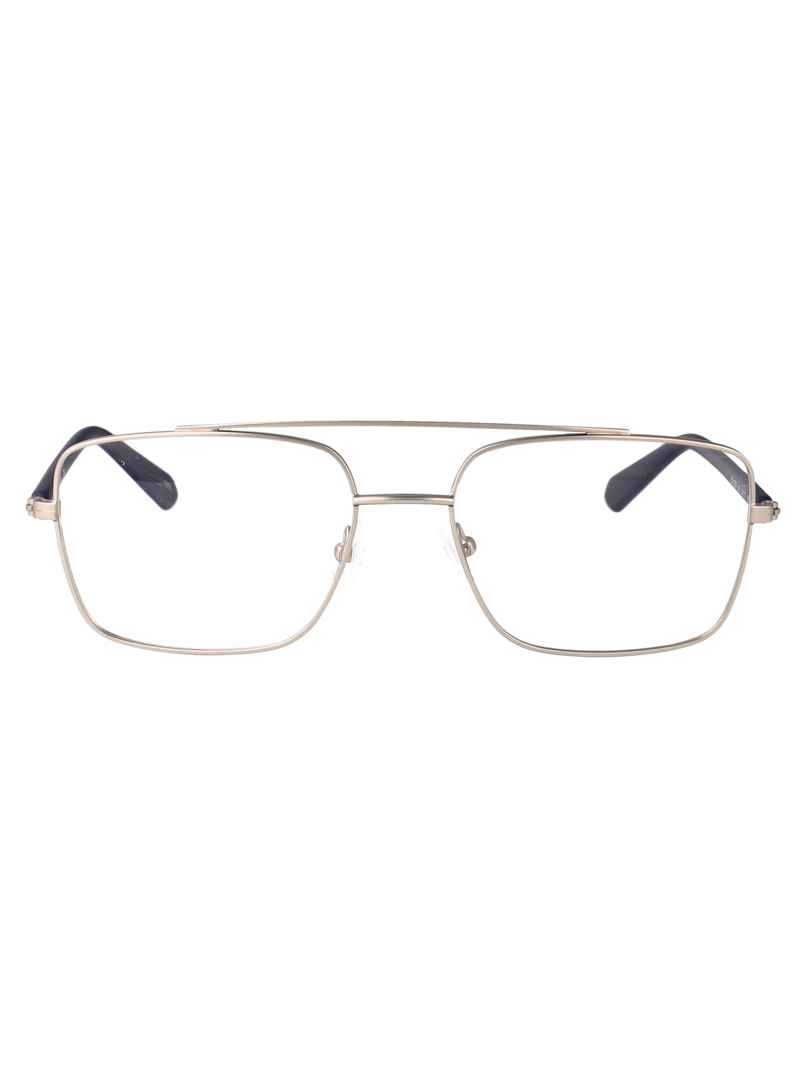 CALVIN KLEIN JEANS Men's Matte Silver Metal Optical Glasses