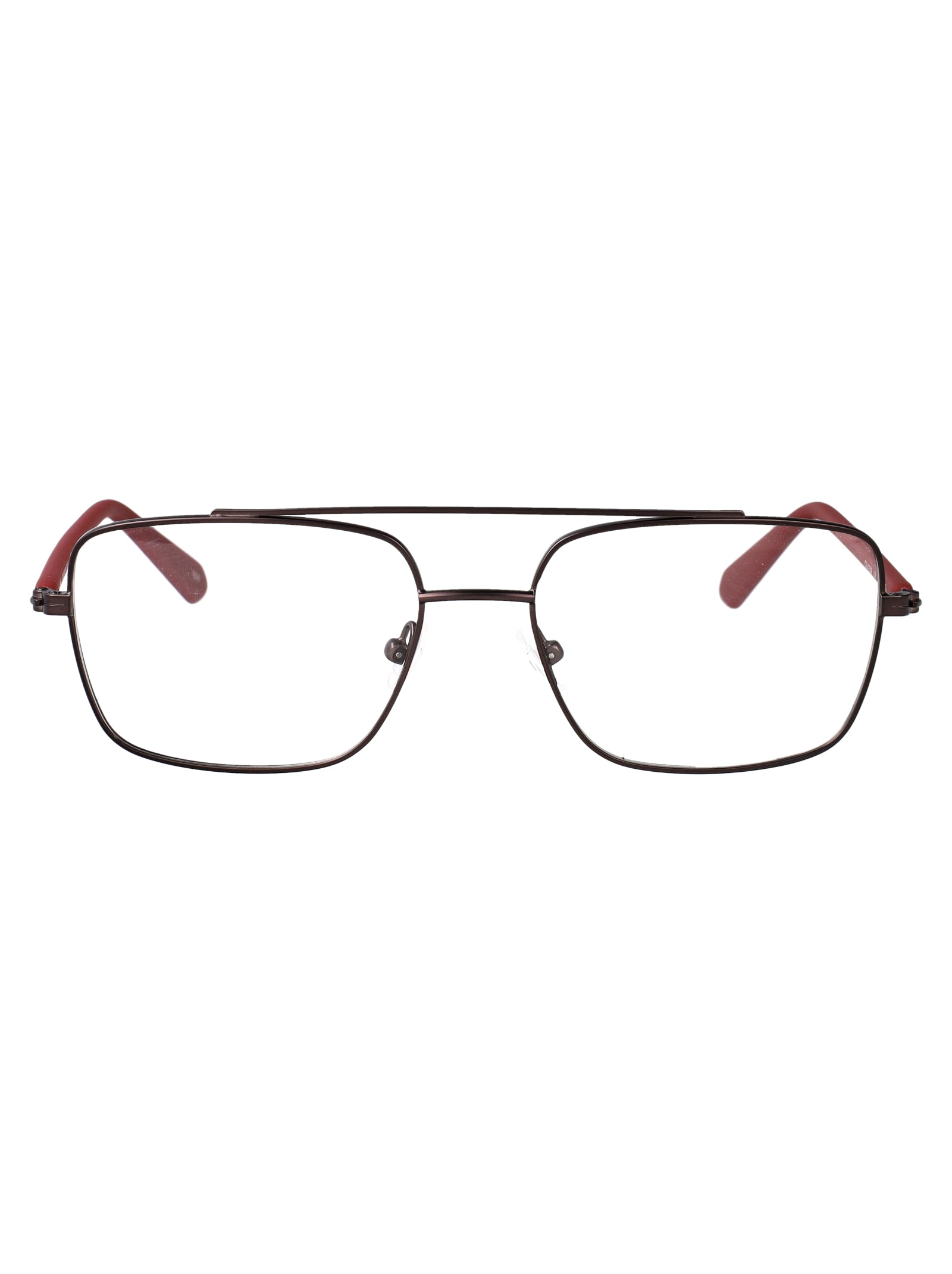 CALVIN KLEIN JEANS Matte Metal Optical Glasses for Men