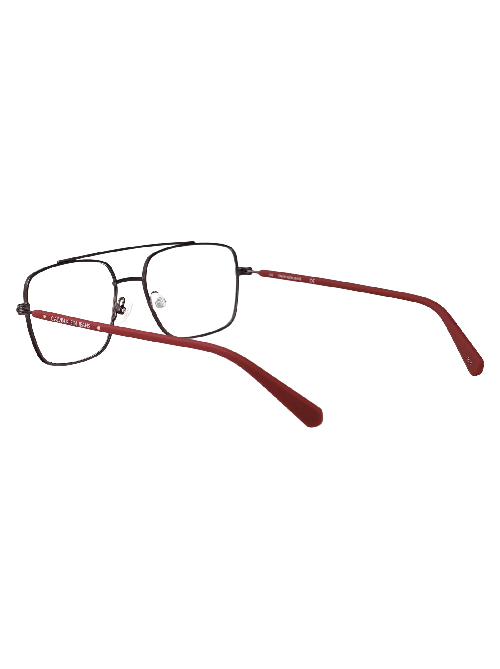 CALVIN KLEIN JEANS Matte Metal Optical Glasses for Men