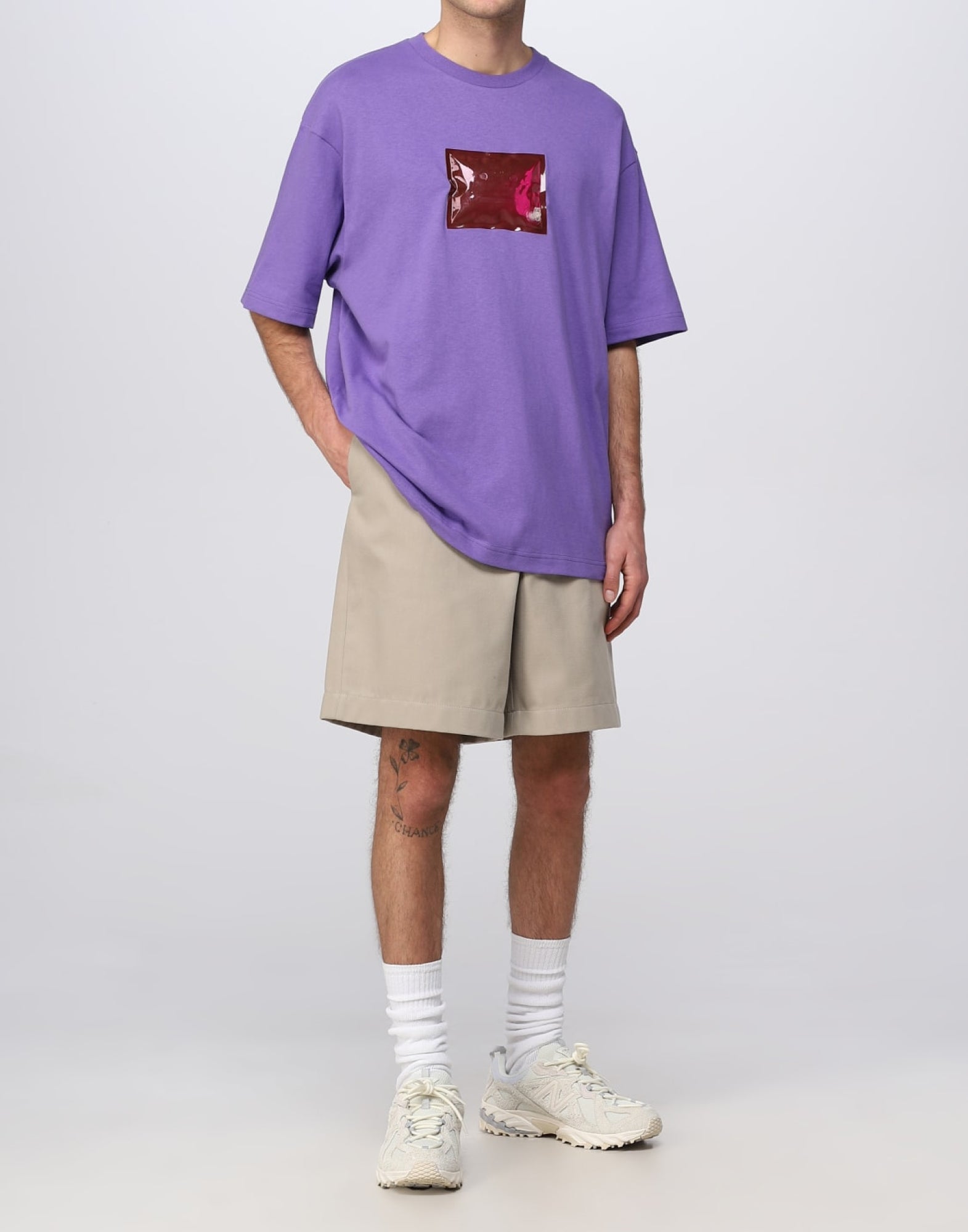 ACNE STUDIOS Exford Inflate Logo T-Shirt - Short Sleeve