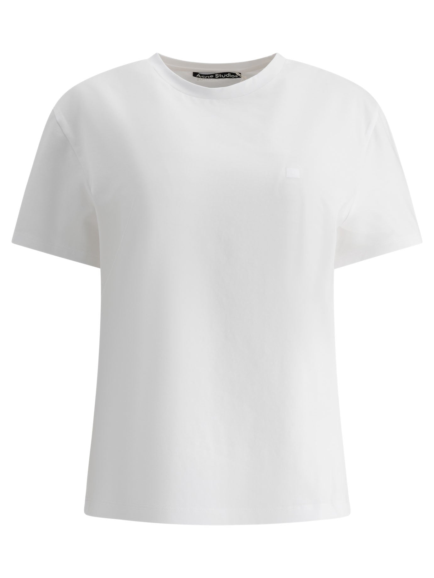 ACNE STUDIOS Face Logo T-Shirt - Relaxed Fit for Women
