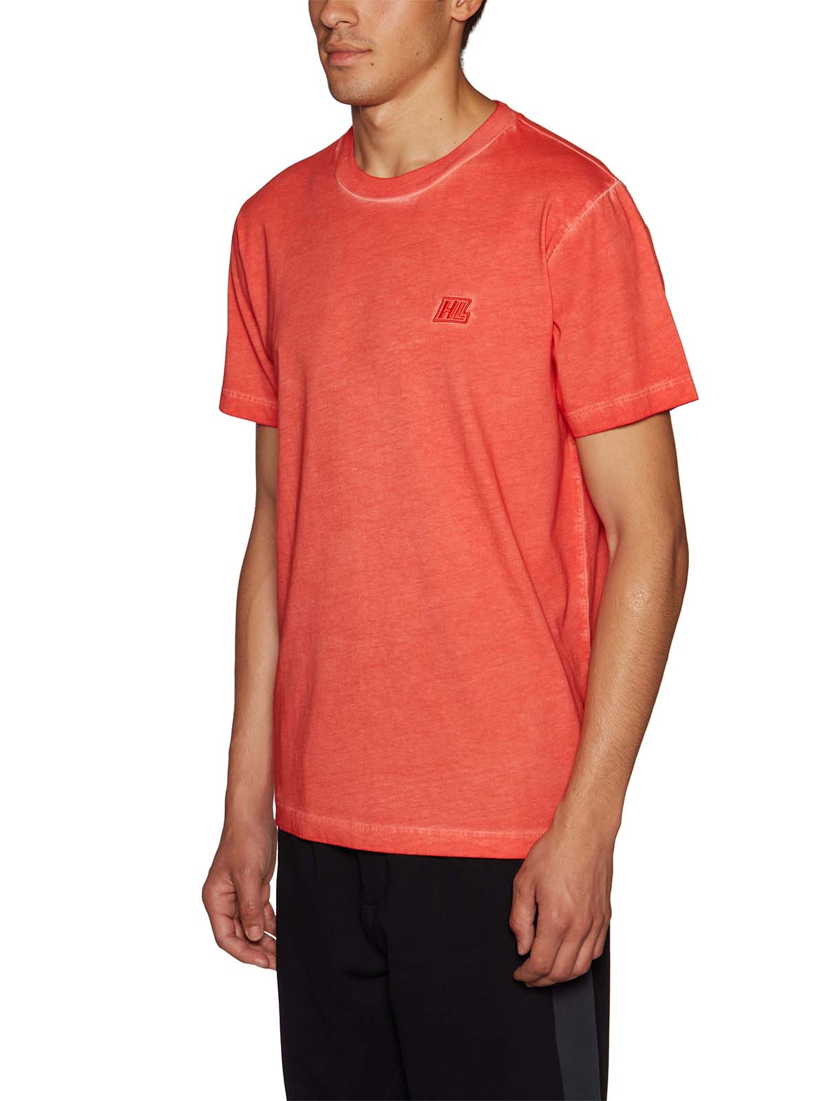 HELMUT LANG Military-Style Crewneck T-Shirt - Size M