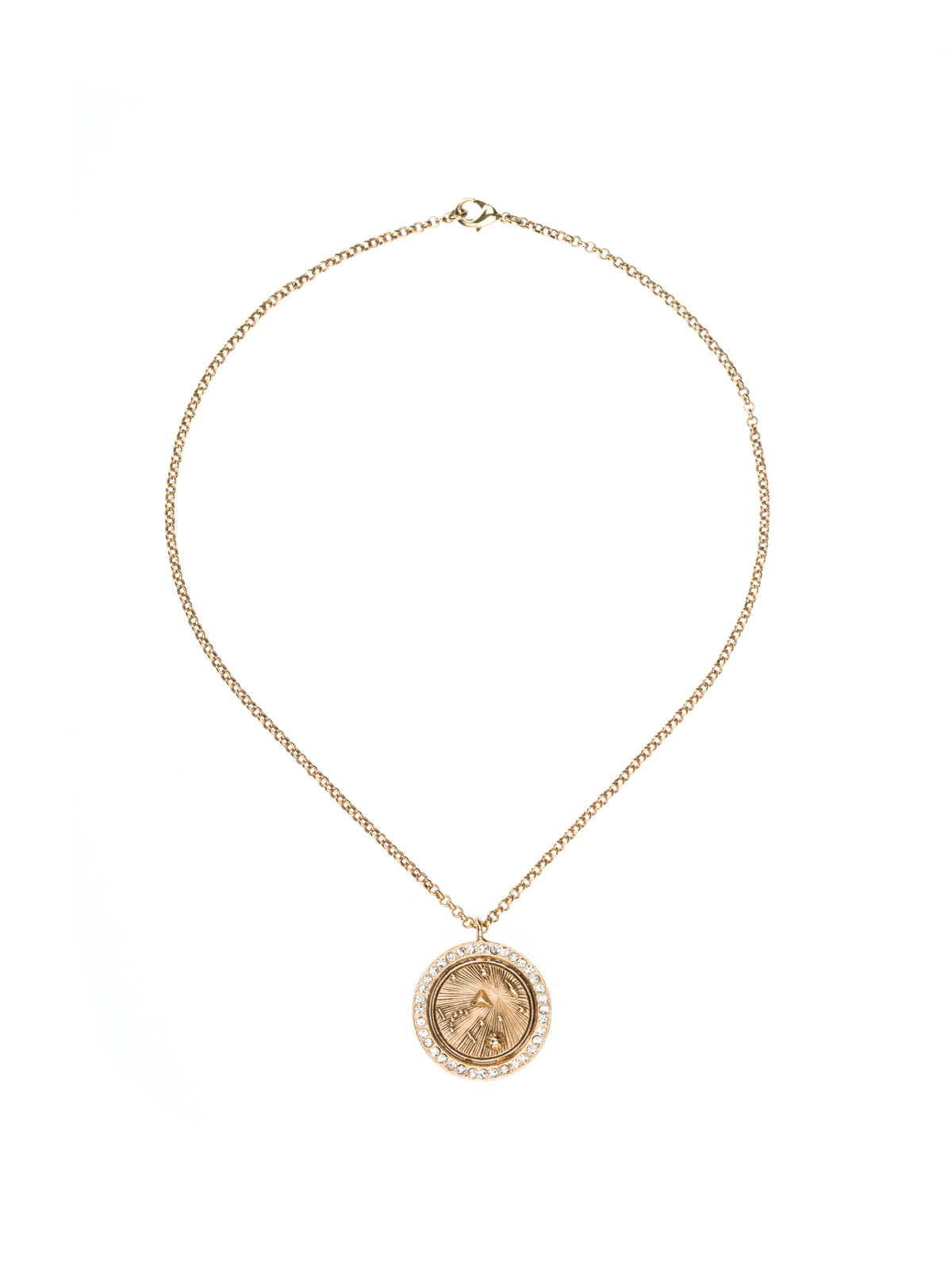 THOT Chic Brass Necklace