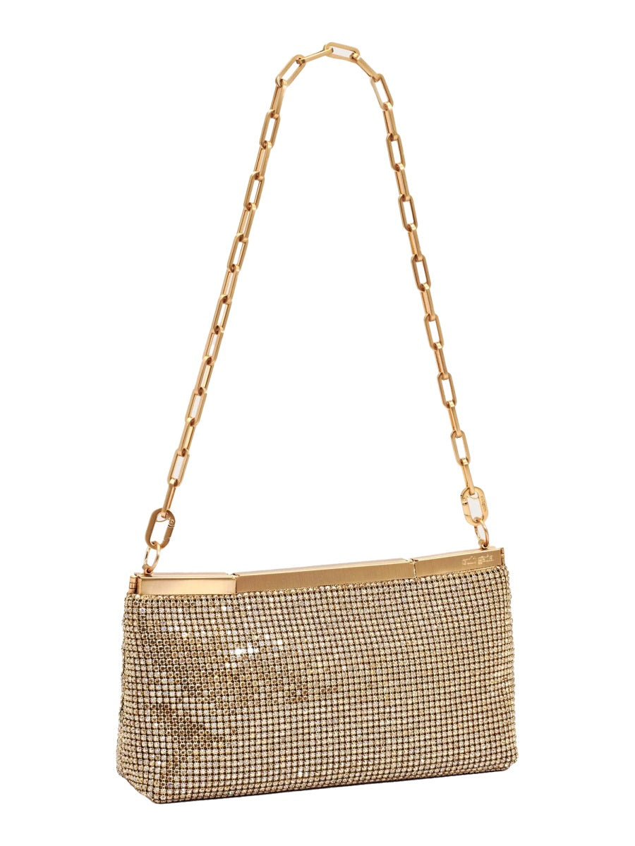 CULT GAIA Mini Clutch with Rhinestone Detail