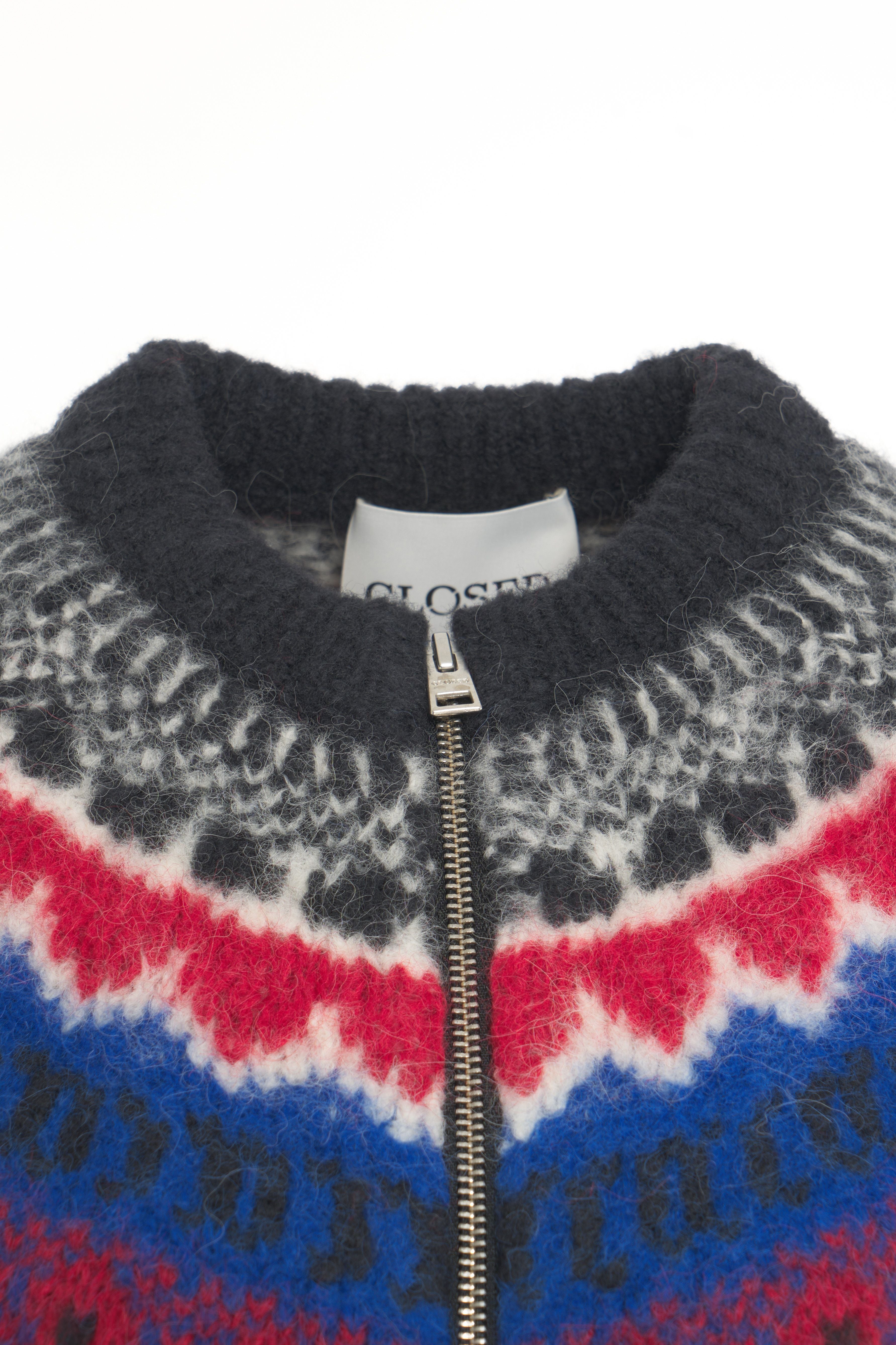 CLOSED Luxurious Knit Cardigan with Zip - Women’s Fall Edition