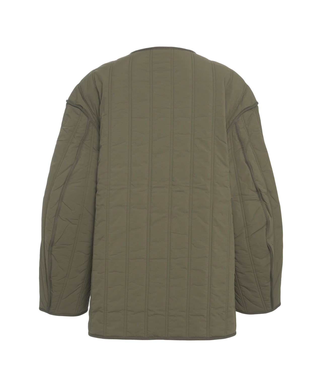 CLOSED Quilted Jacket with Round Neck - Casual Fit for Women