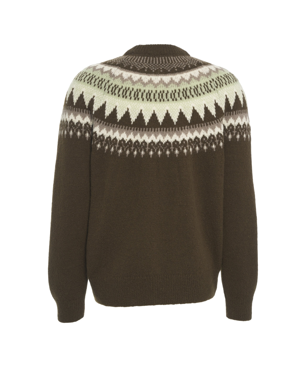 CLOSED Classic Norwegian Pattern Pullover Sweater for Men