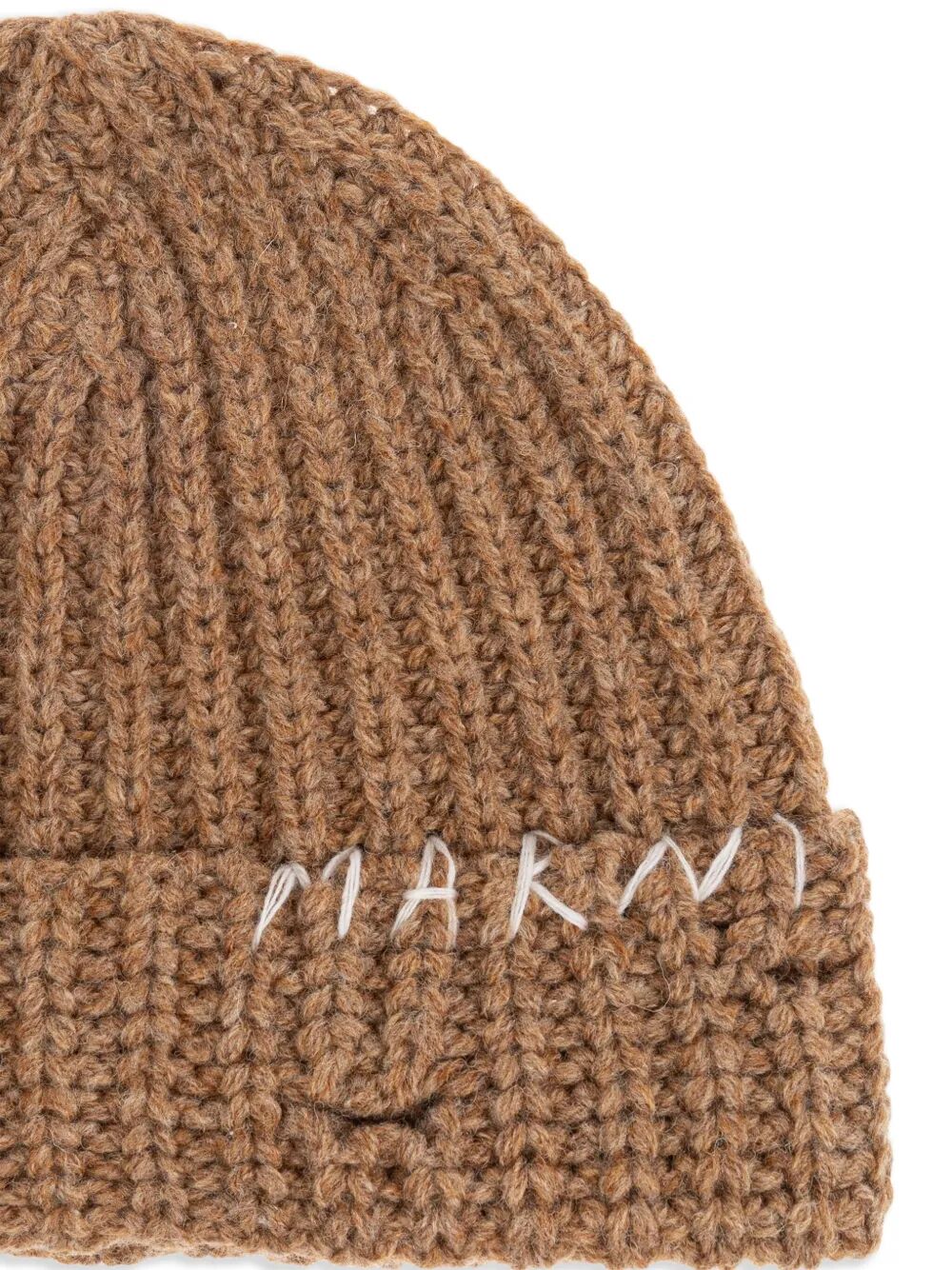 MARNI Knit Wool Cap for Men - FW25 Collection