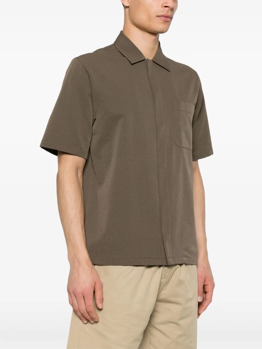 HERNO Men's Mini Button-Up Shirt