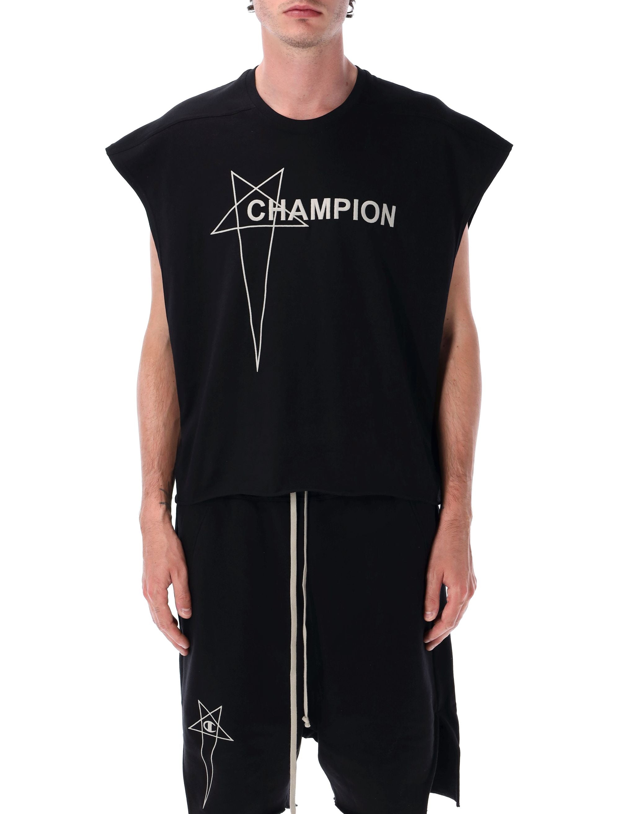 CHAMPION X RICK OWENS Mini Micro Tatlin T-Shirt - Size L