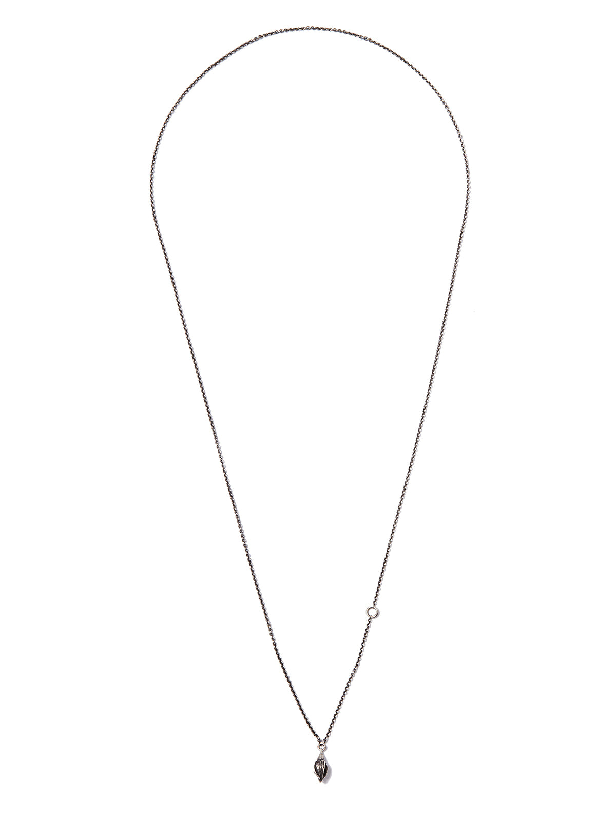 WERKSTATT:MUNCHEN Elegant Silver Necklace with Pendant for Men