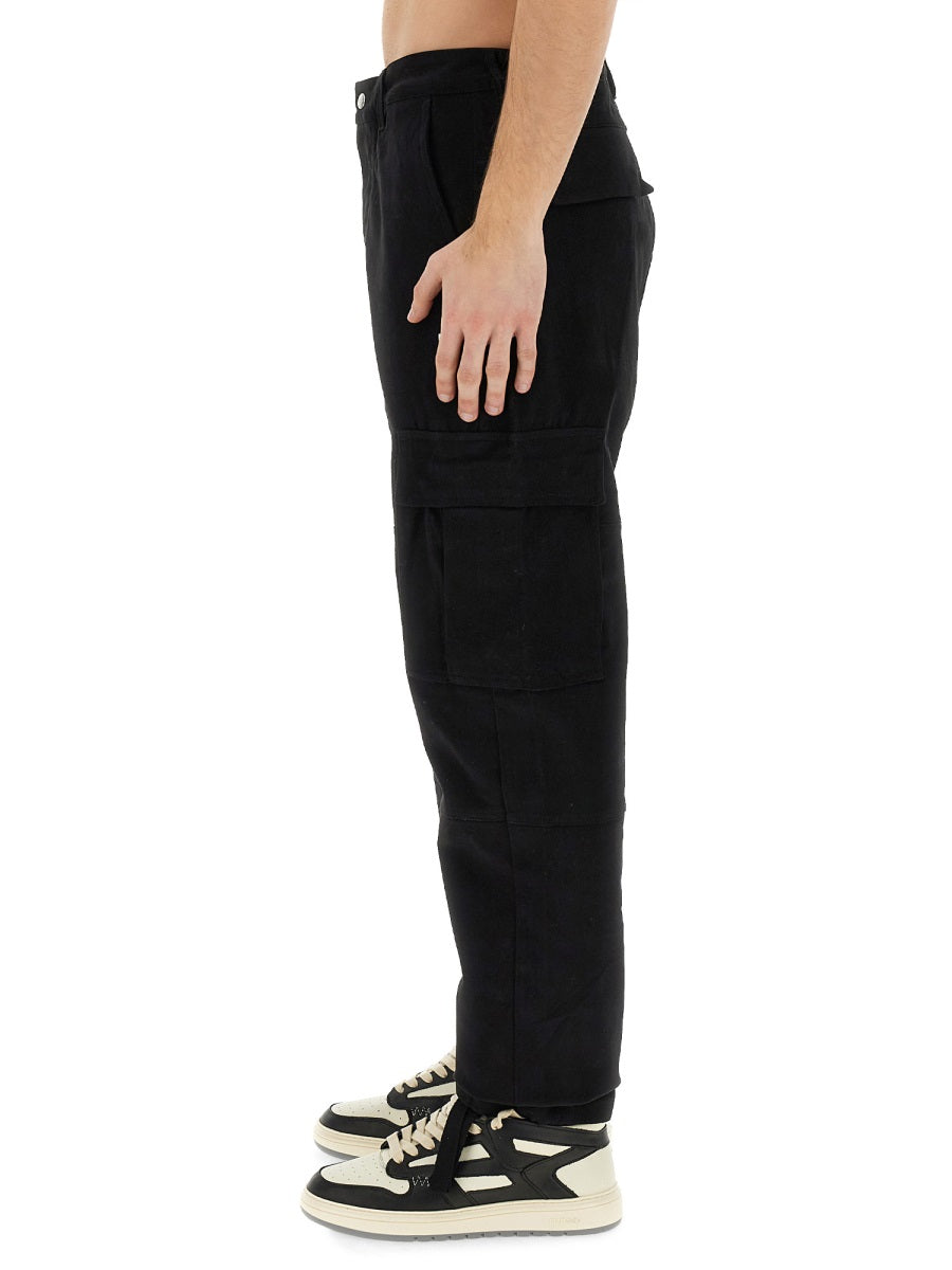 MARCELO BURLON Men's Regular Fit Cargo Pants - SS24 Collection