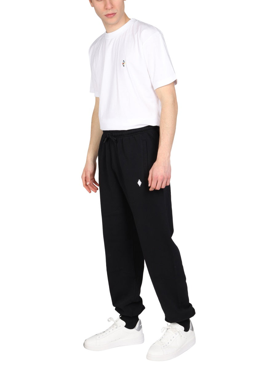 MARCELO BURLON Men's Comfy Essential Sweatpants