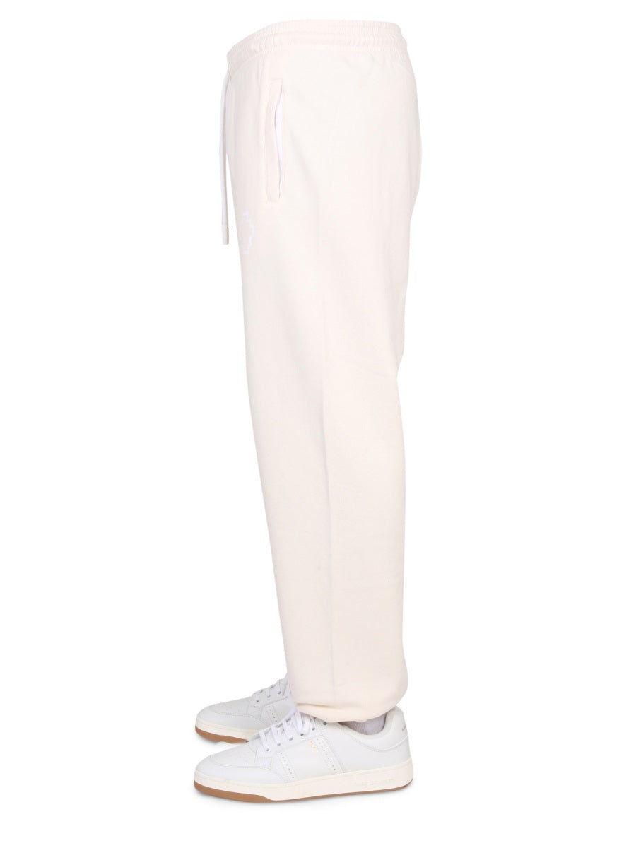 MARCELO BURLON Men's Jogging Pants with Elastic Waist - FW22 Edition