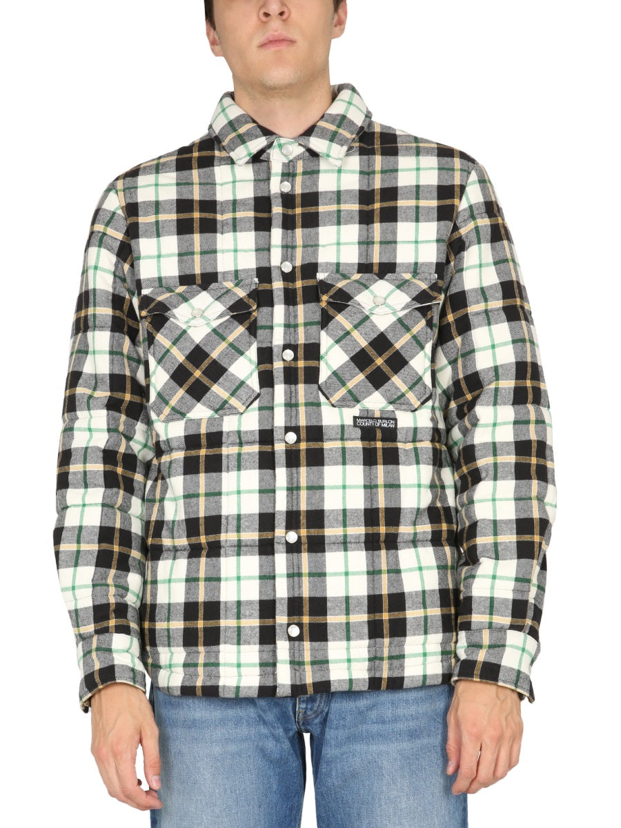 MARCELO BURLON Classic Collared Shirt for Men - Limited Edition