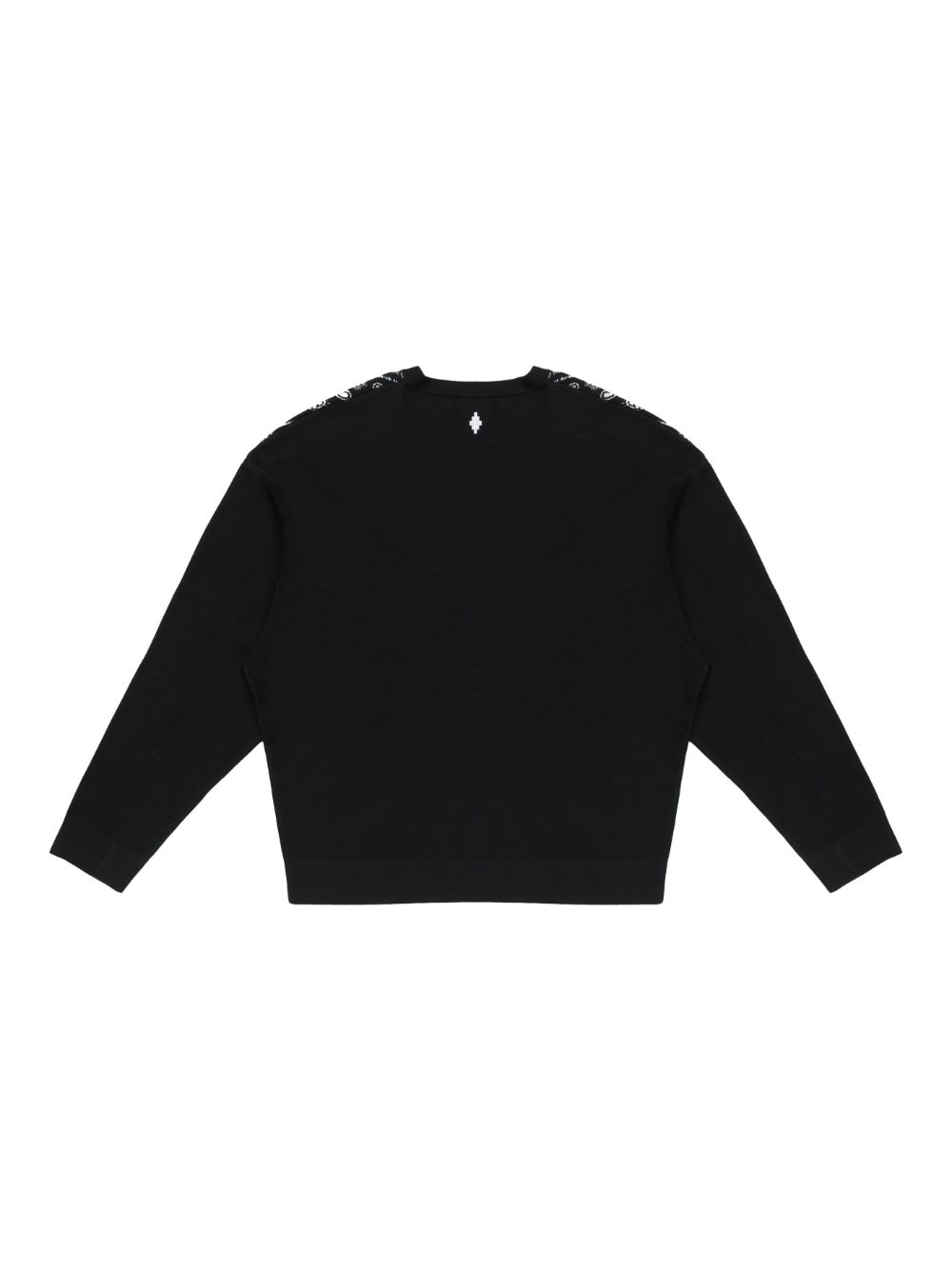 MARCELO BURLON Bandana Knit Comfort Crew Sweater