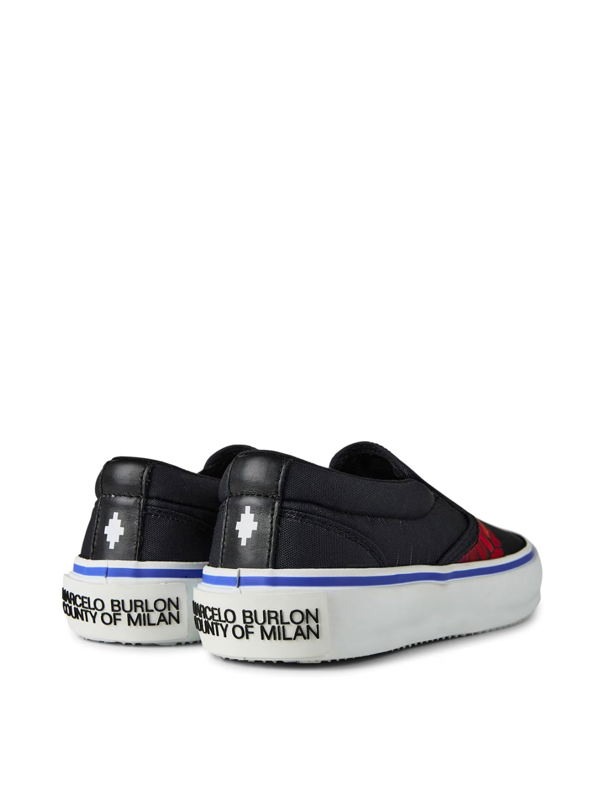 MARCELO BURLON Icon Wings Logo Slip-On Sneaker