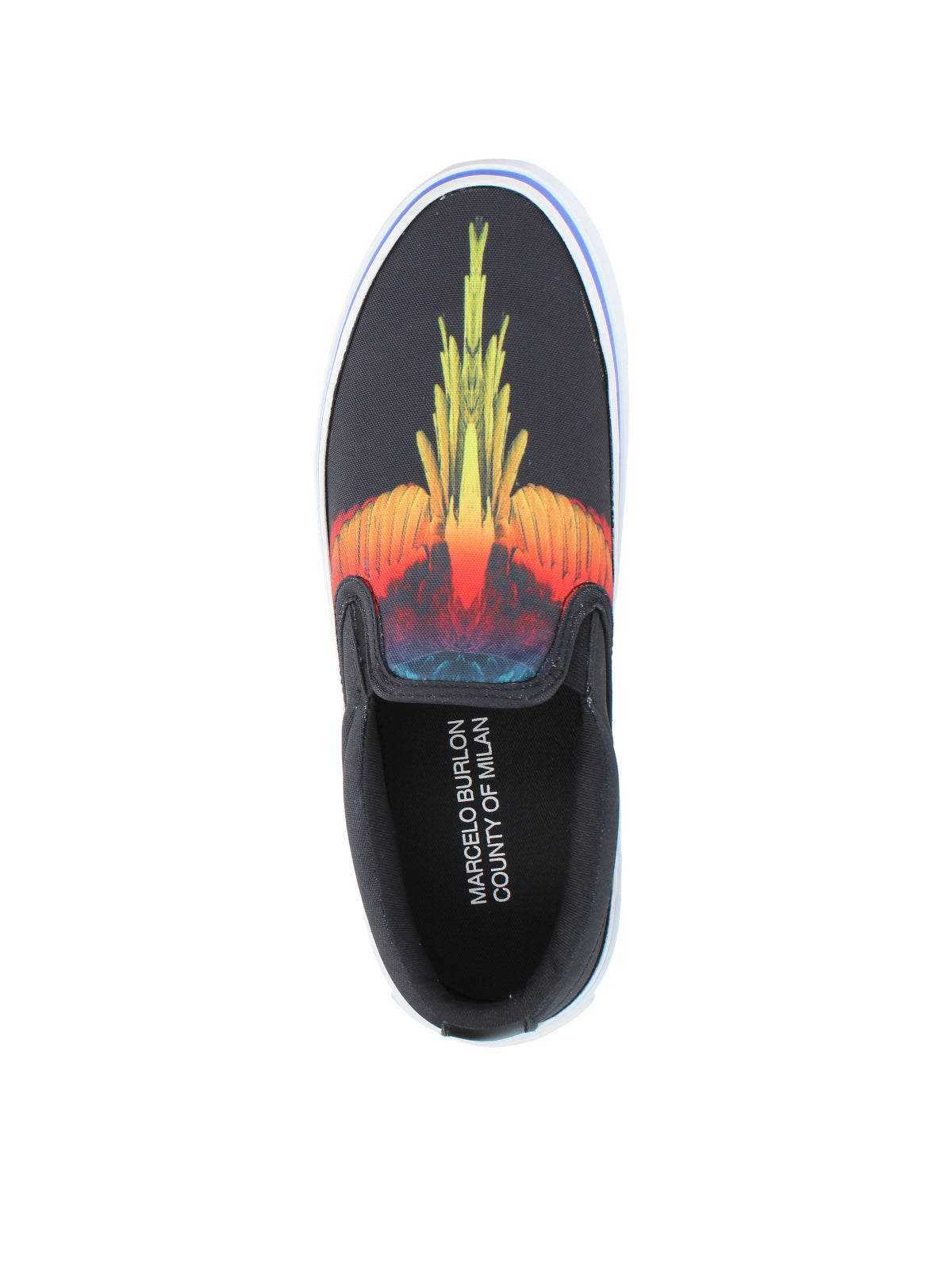 MARCELO BURLON Icon Wings Logo Slip-On Sneaker