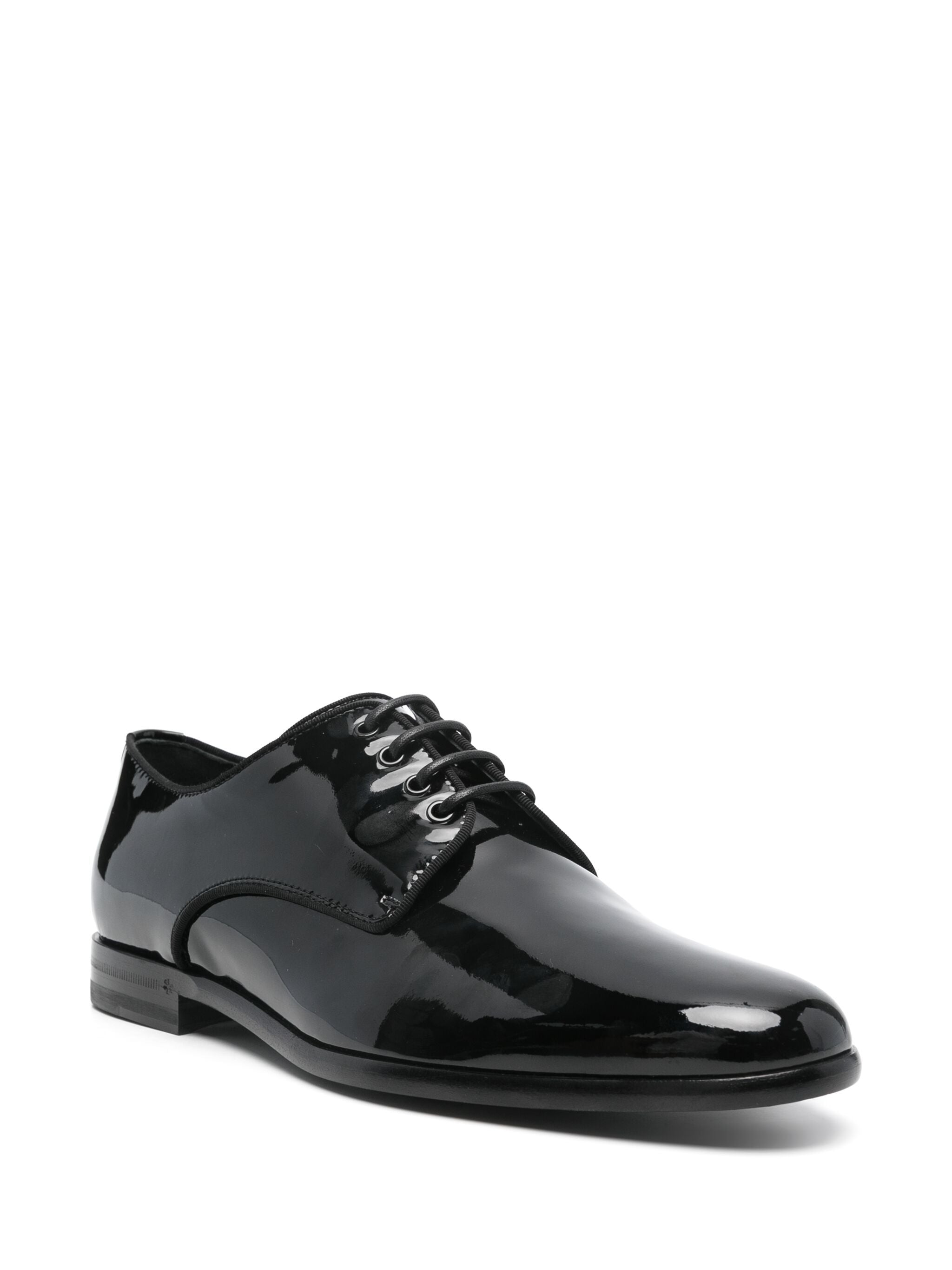 DOLCE & GABBANA Raffaello Leather Derby Dress Shoes for Women