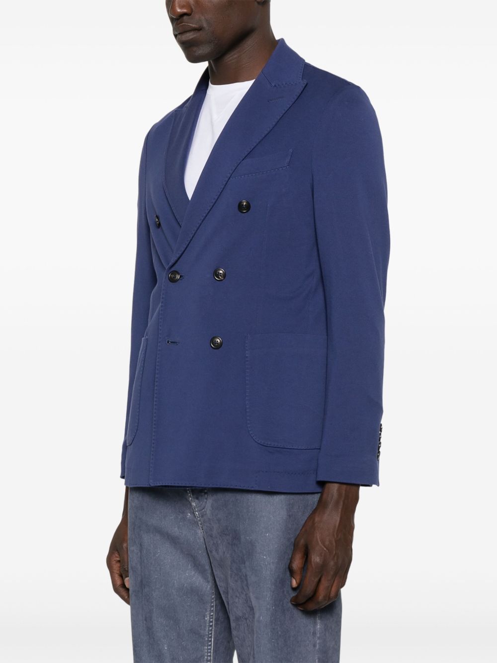 CIRCOLO 1901 Double-Breasted Cotton Jacket for Men