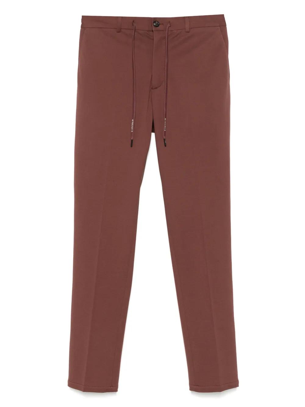 CIRCOLO 1901 Men's Cotton Trousers with Concealed Fly - SS25