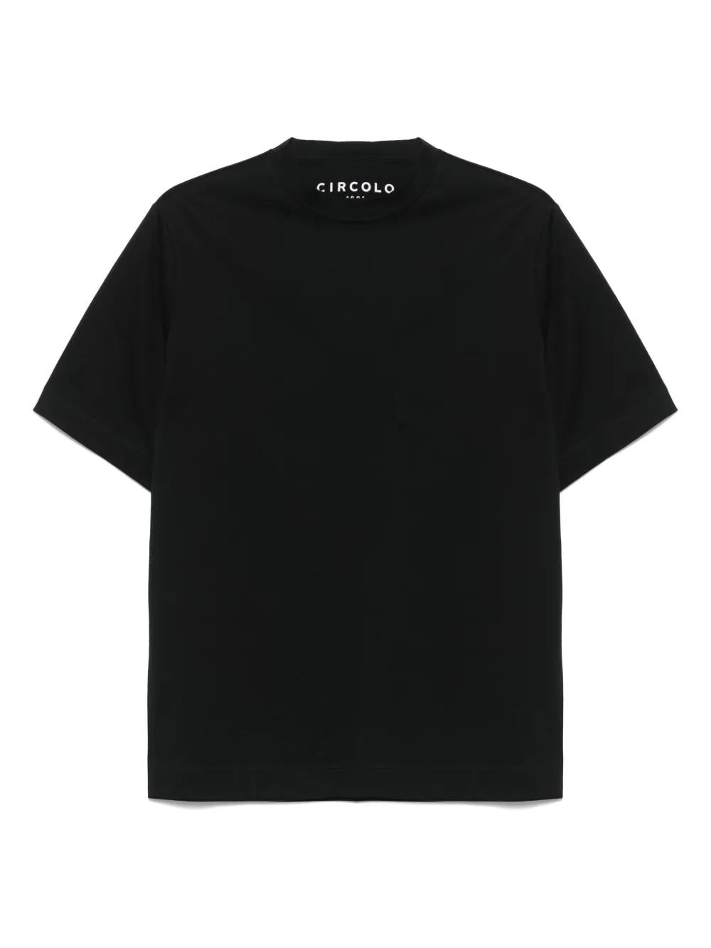 CIRCOLO 1901 Men's Crew Neck Cotton T-Shirt with Chest Pocket