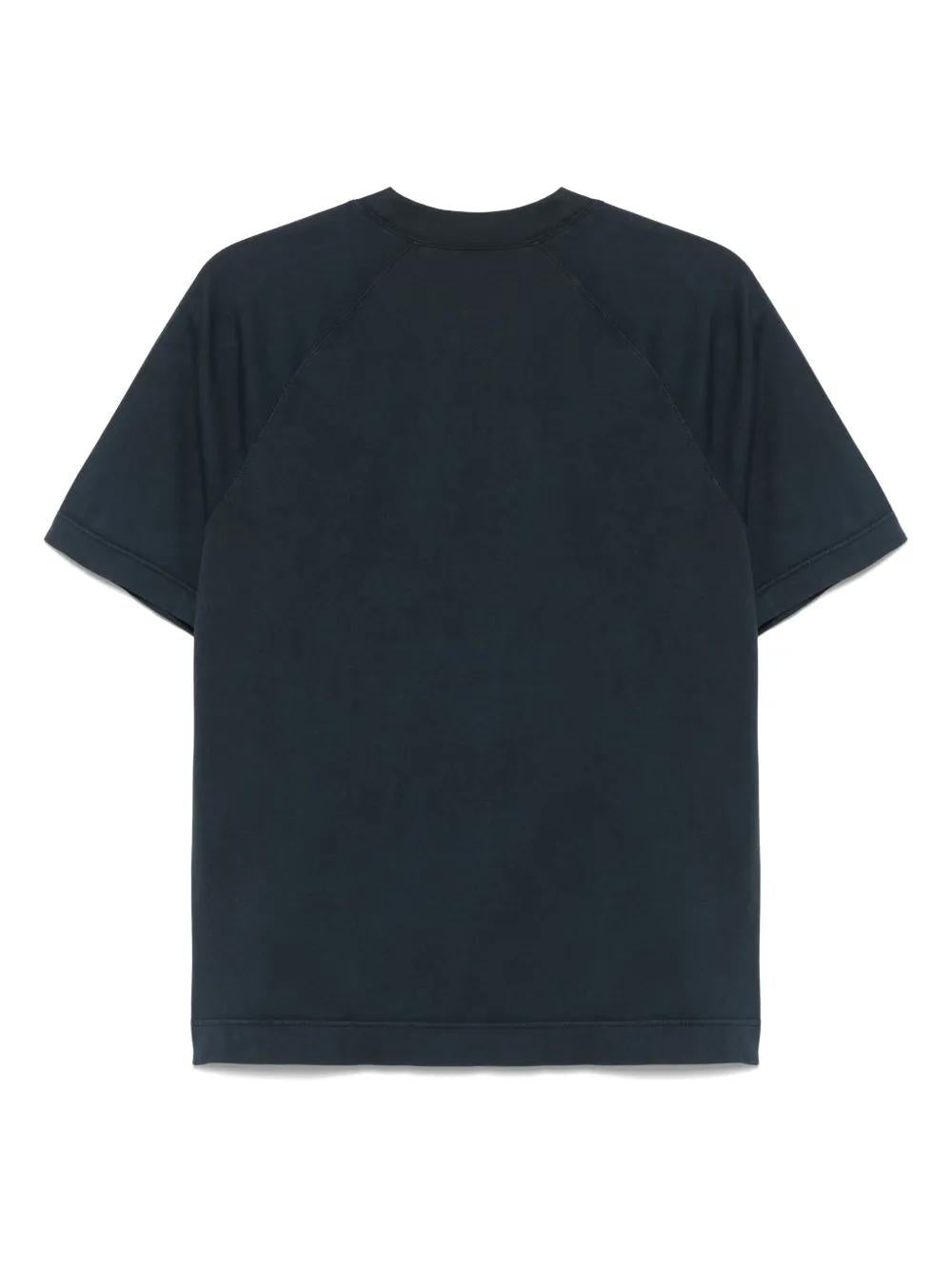 CIRCOLO 1901 Men's Short Raglan Sleeve Crew Neck T-Shirt