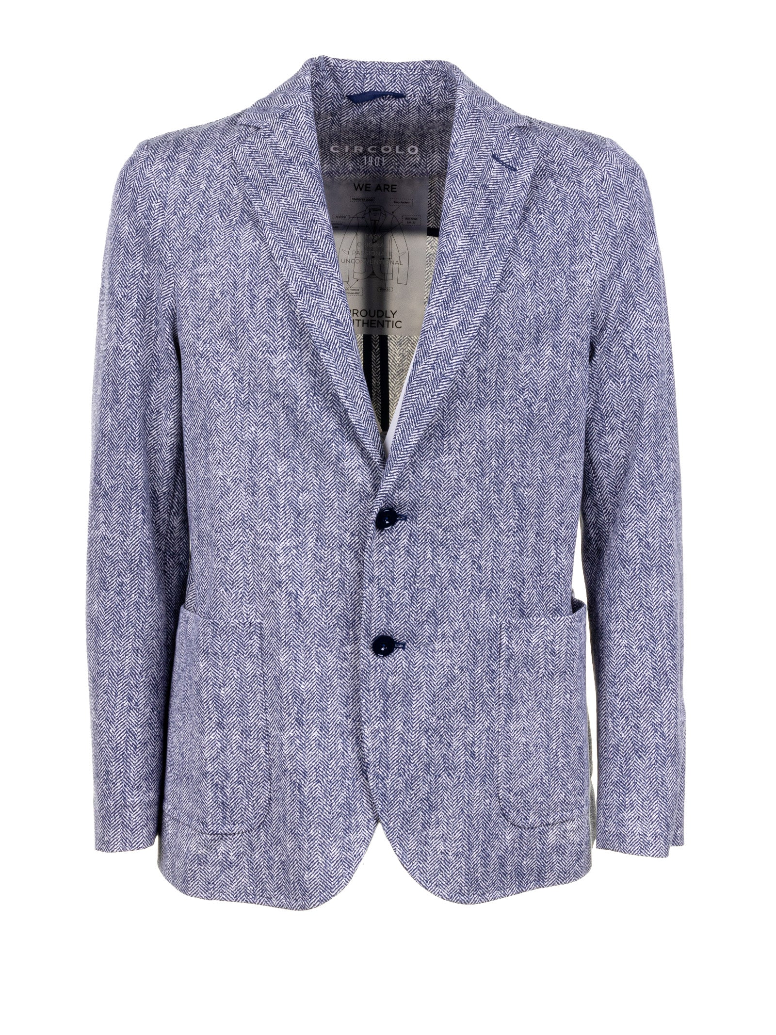 CIRCOLO 1901 Men's Single Breasted Jacket - SS25 Collection