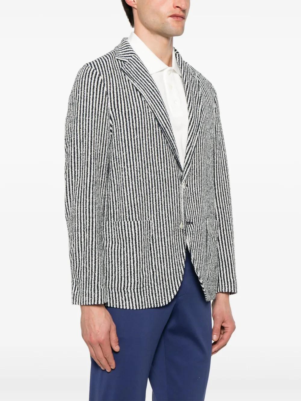 CIRCOLO 1901 Striped Cotton Jacket for Men