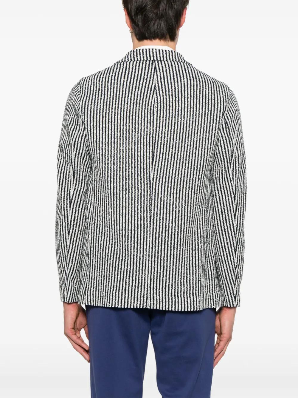 CIRCOLO 1901 Striped Cotton Jacket for Men