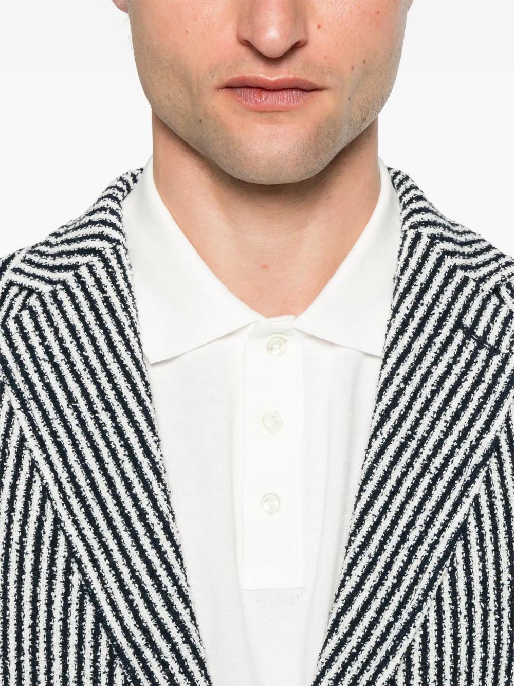 CIRCOLO 1901 Striped Cotton Jacket for Men