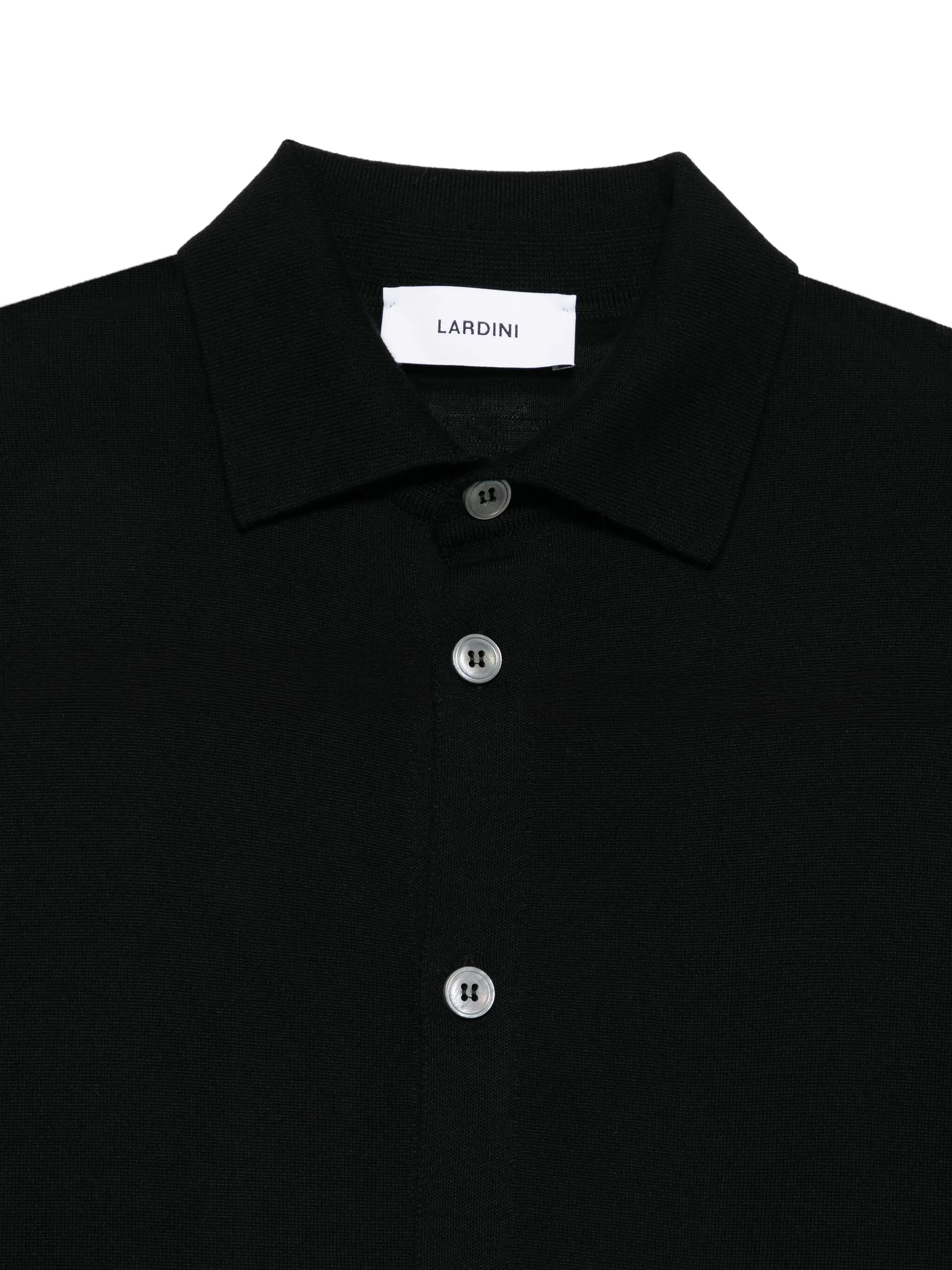 LARDINI Classic Collar Pullover Sweater for Men