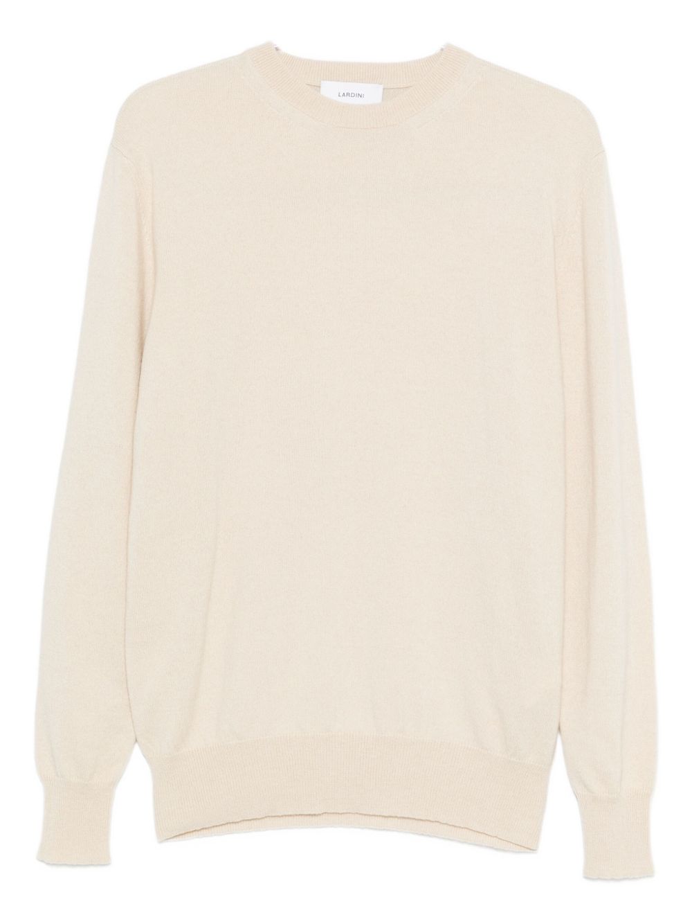 LARDINI Classic Crew Neck Cashmere Pullover for Men